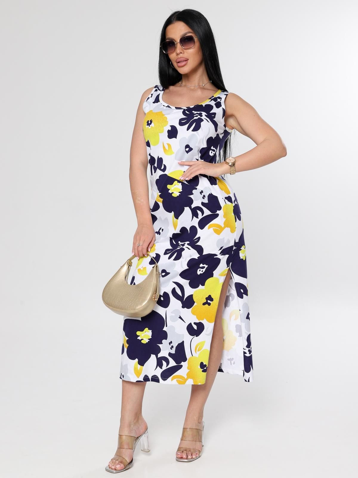 Платье трикотажное без рукавов Iv-capriz(фото7)