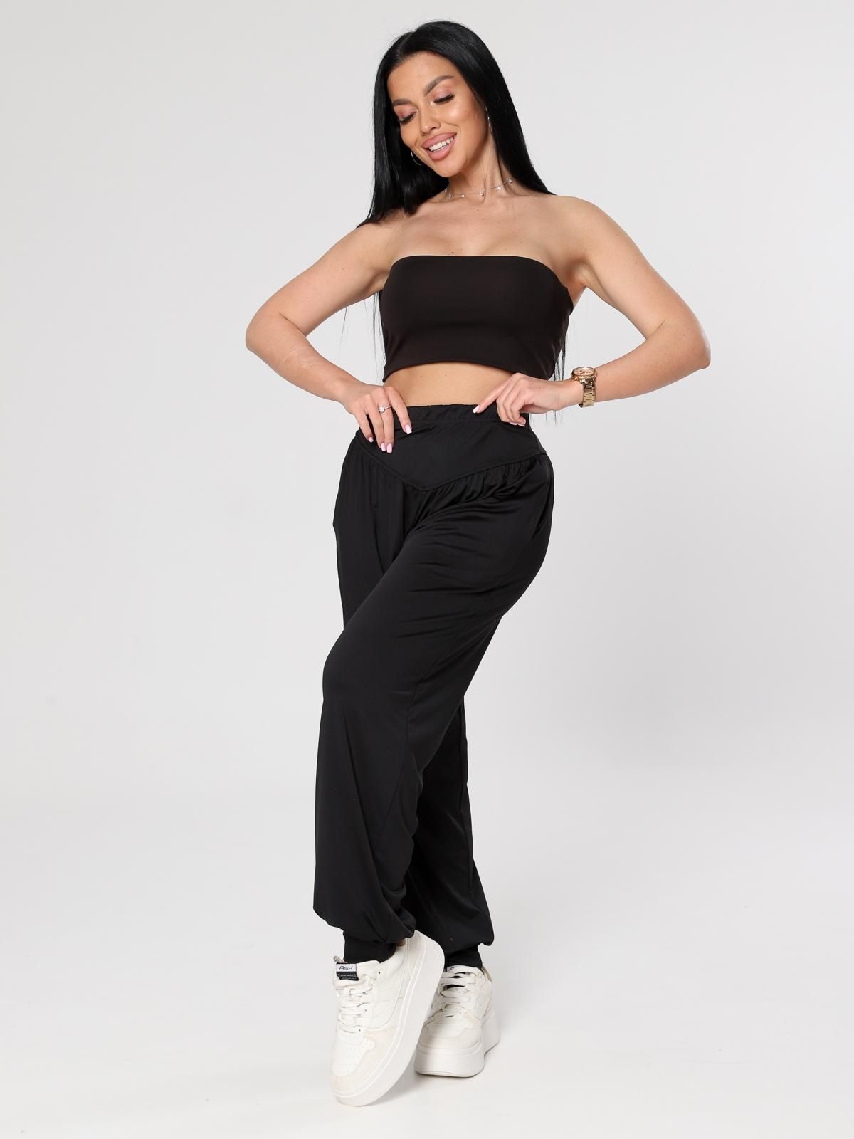 Брюки спортивные чёрные Iv-capriz(фото3)