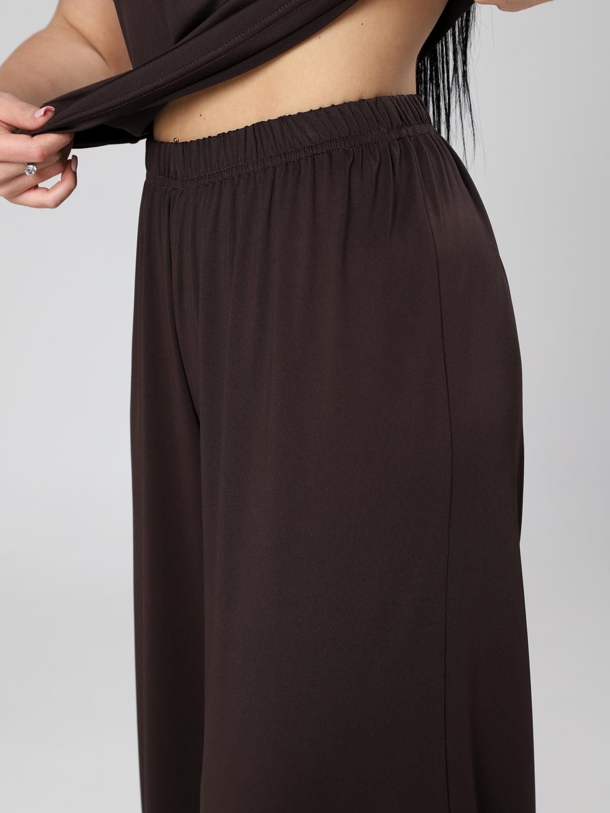 Костюм трикотажный с брюками в шоколадном цвете Iv-capriz(фото5)