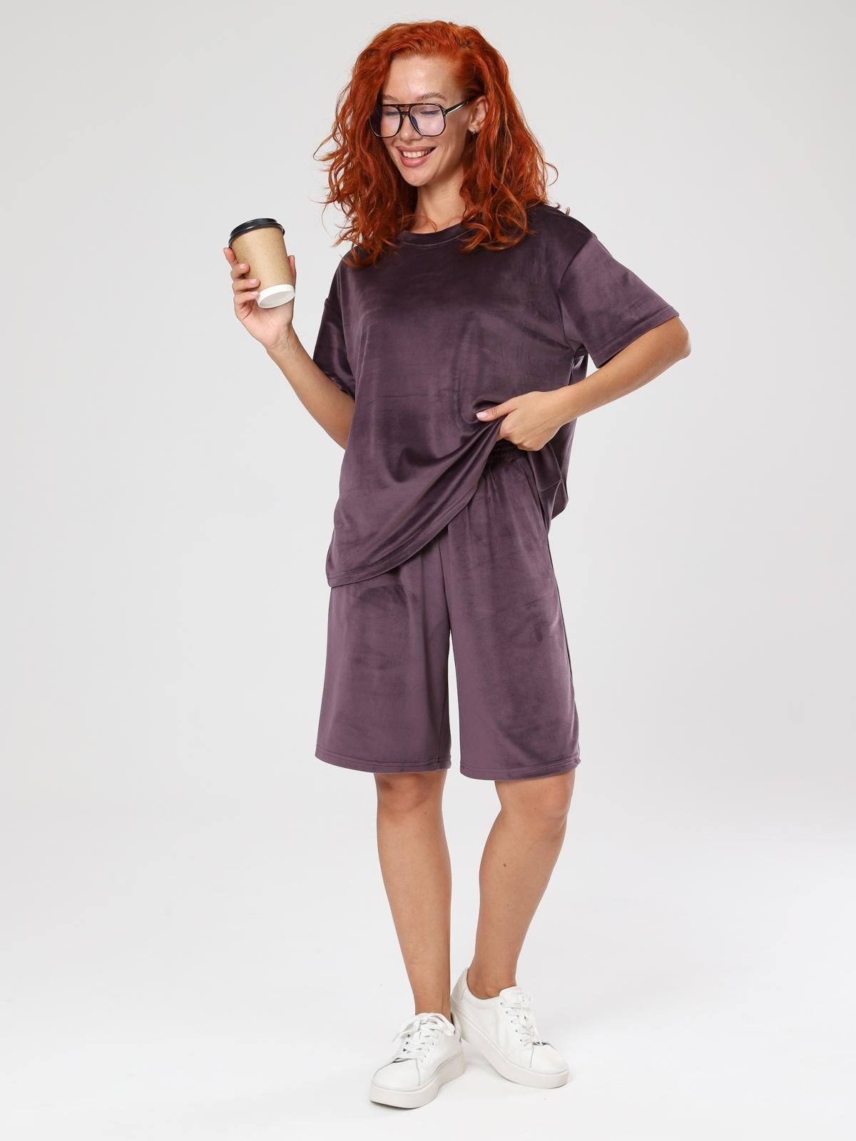 Костюм велюровый с шортами Iv-capriz(фото2)