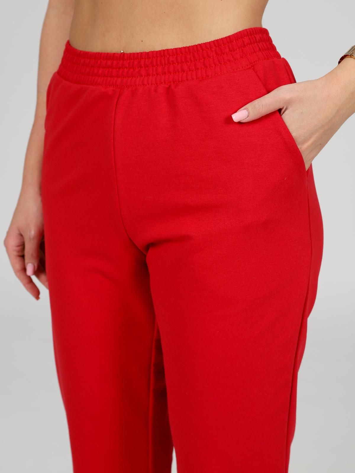 Бриджи трикотажные в красном цвете Iv-capriz(фото6)