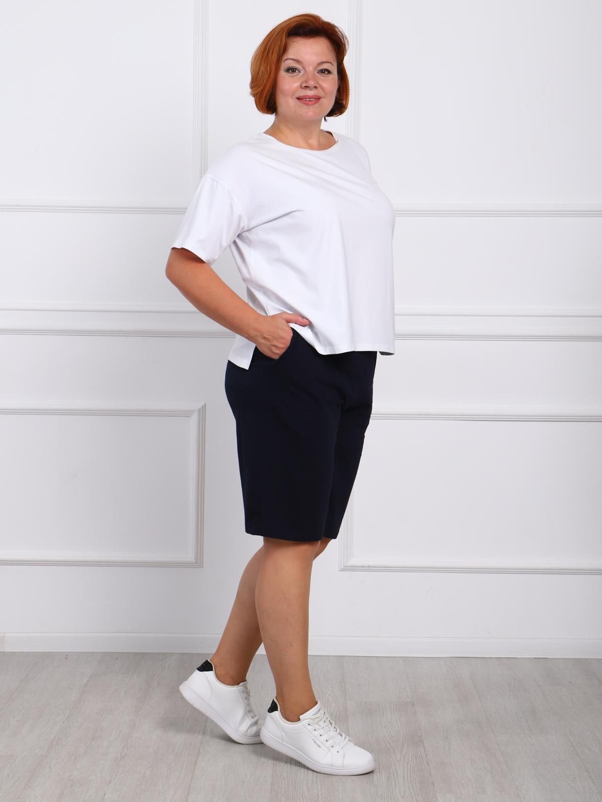 Шорты с карманами однотонные Iv-capriz(фото6)