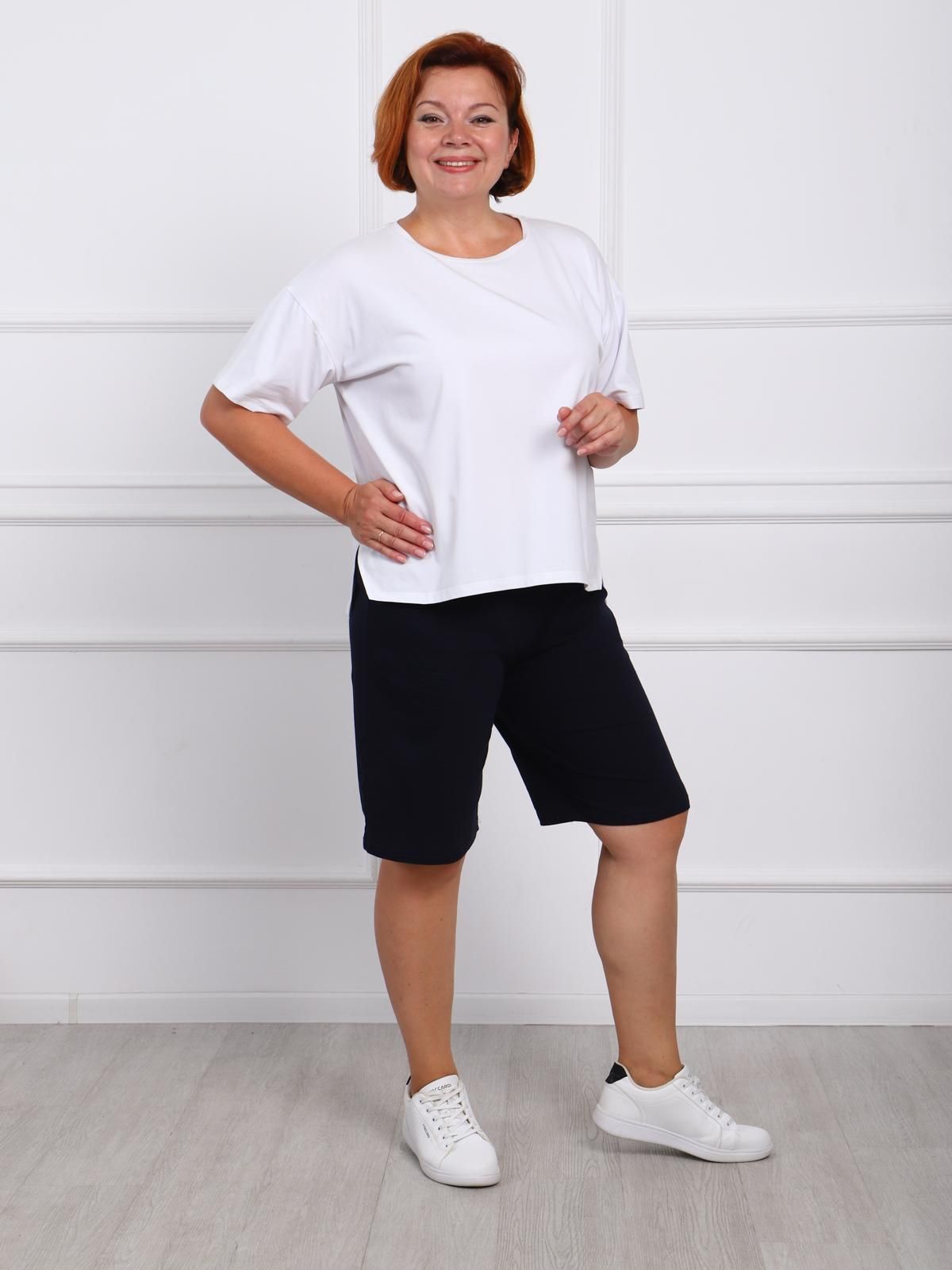 Шорты с карманами однотонные Iv-capriz(фото2)