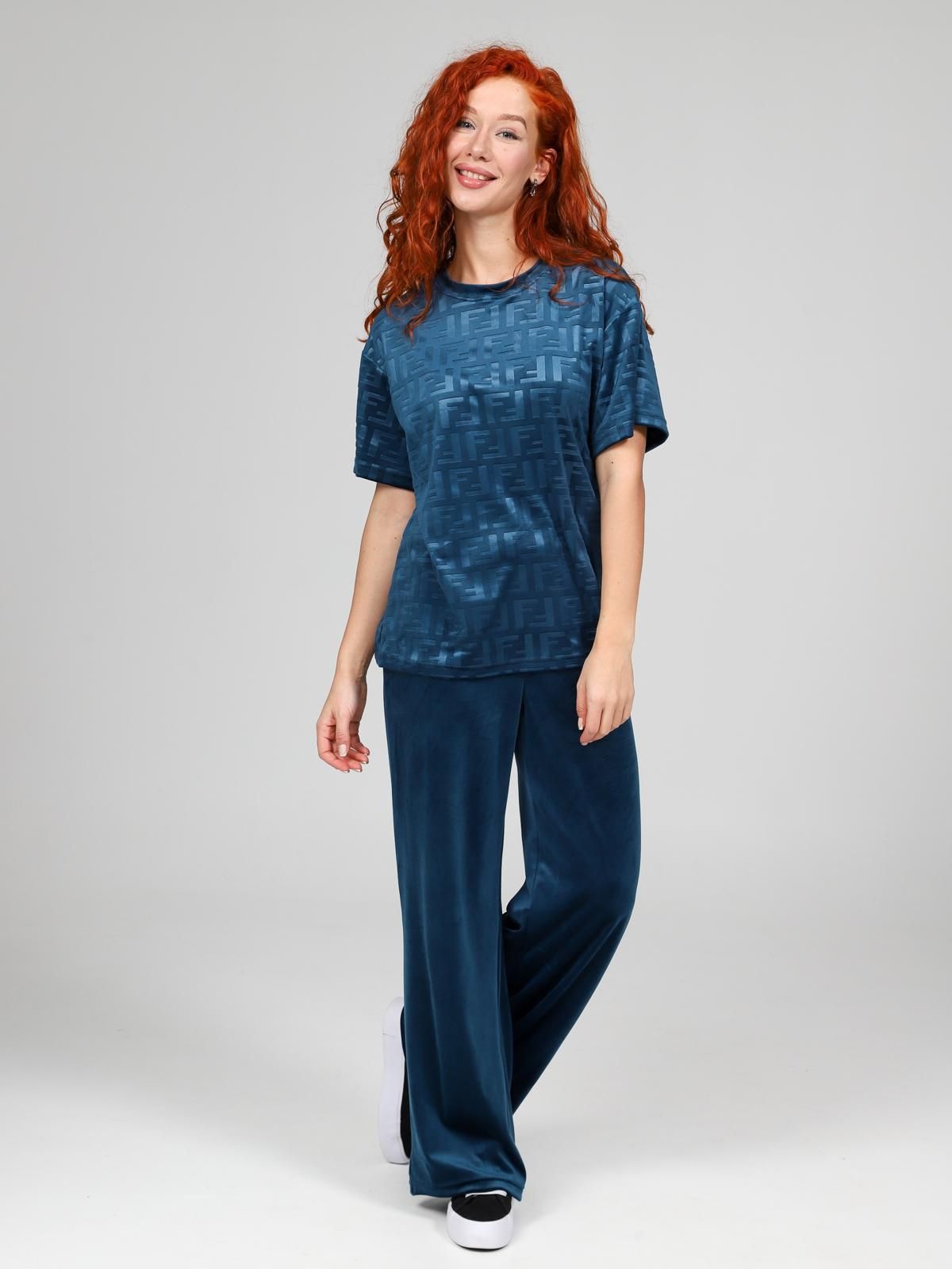 Костюм велюровый с брюками Iv-capriz(фото8)