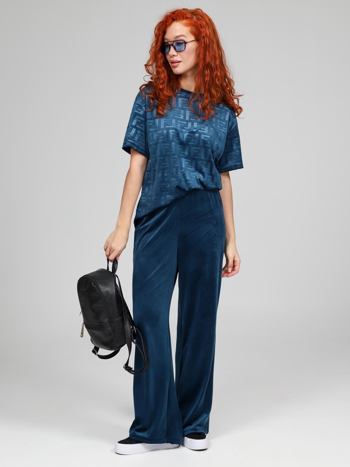 Костюм велюровый с брюками Iv-capriz(фото2)