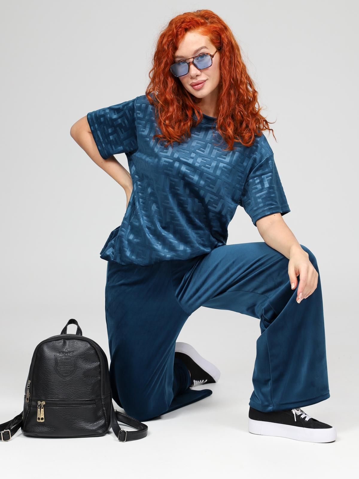 Костюм велюровый с брюками Iv-capriz(фото5)