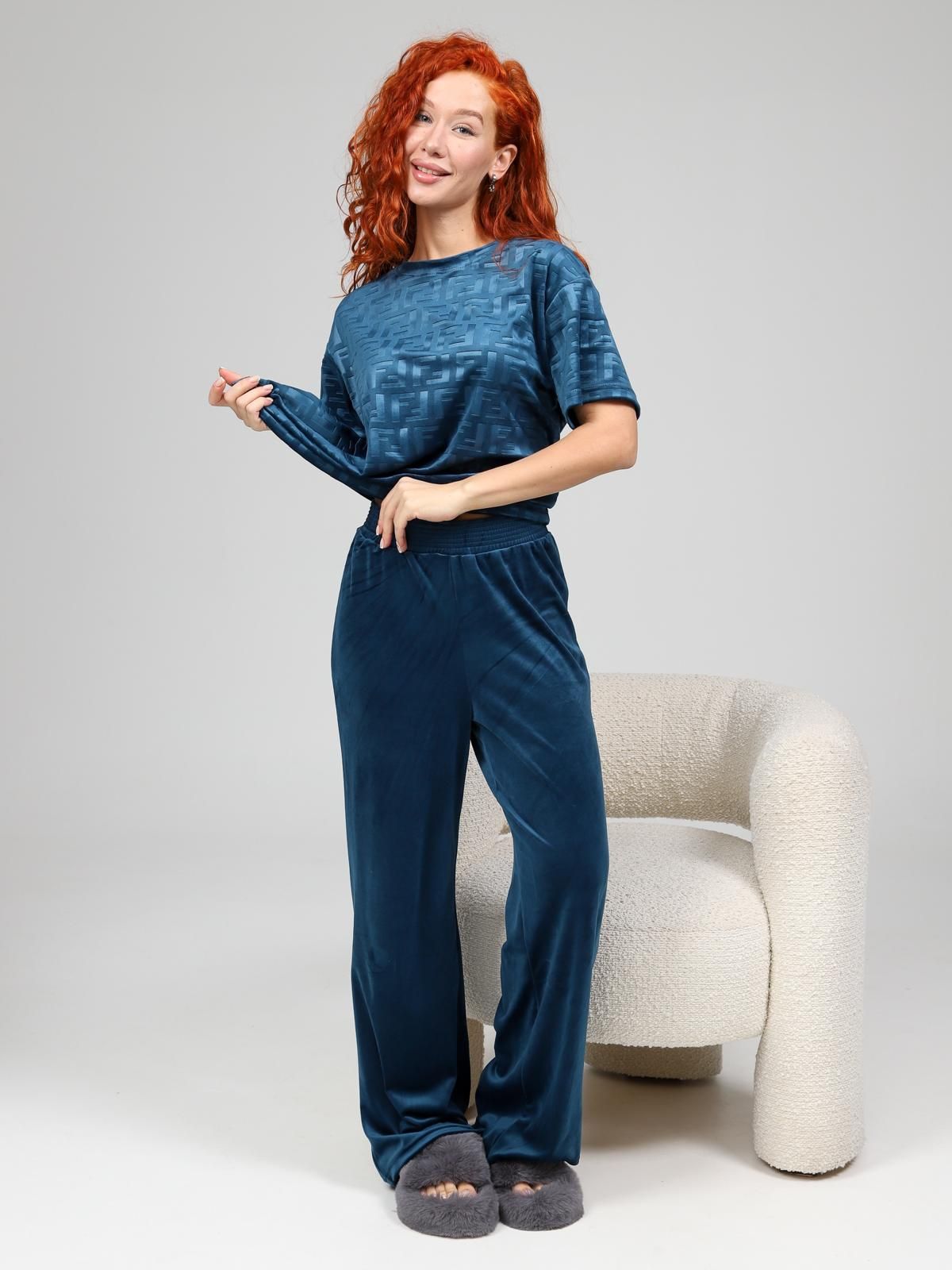 Костюм велюровый с брюками Iv-capriz(фото7)