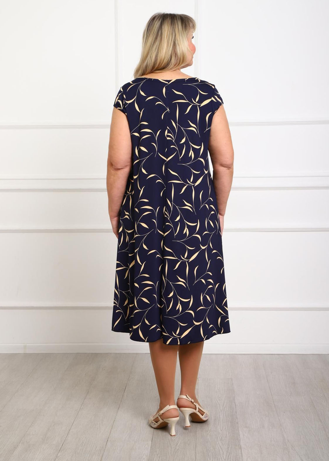 Платье трикотажное с принтом Iv-capriz(фото7)