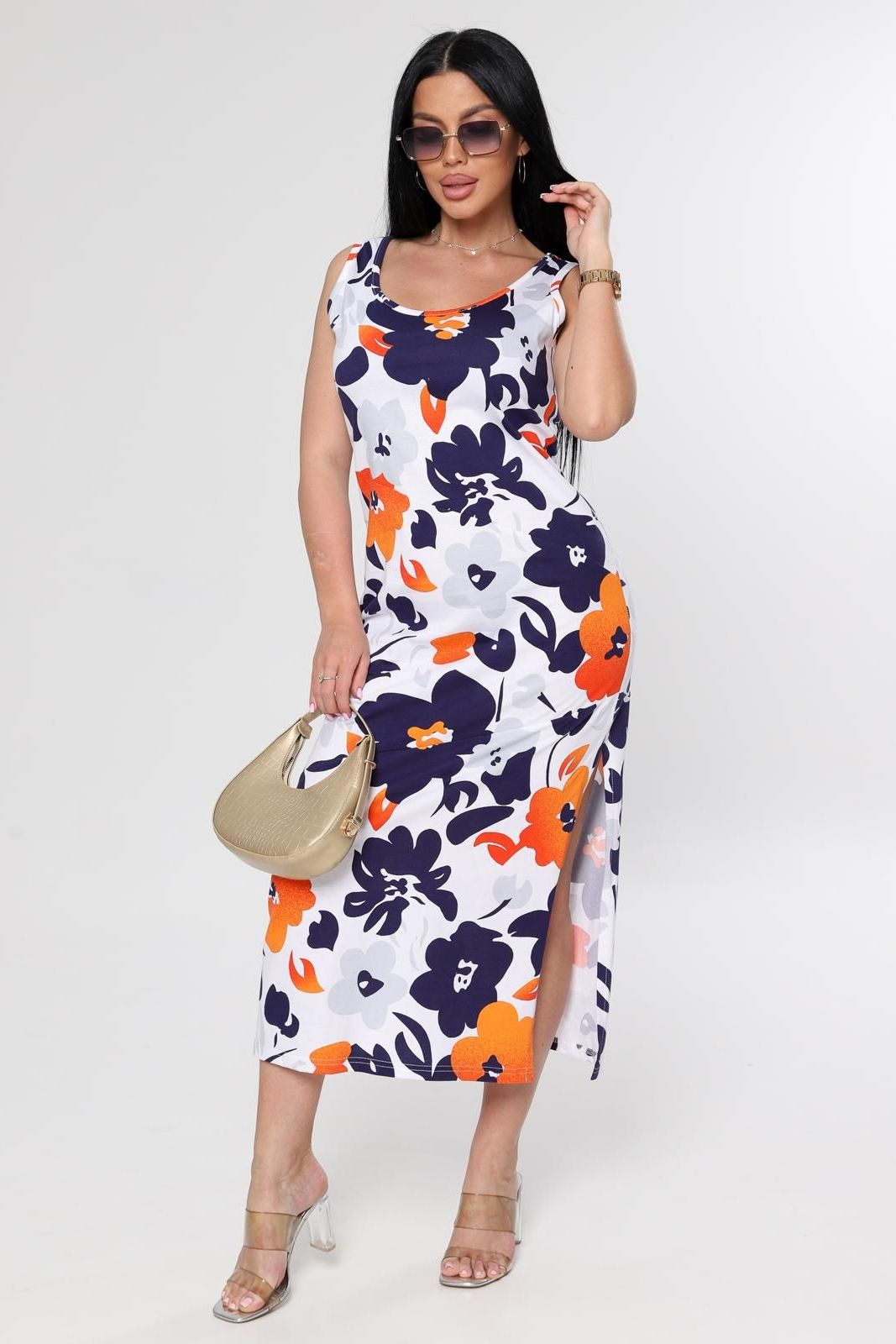 Платье трикотажное без рукавов Iv-capriz