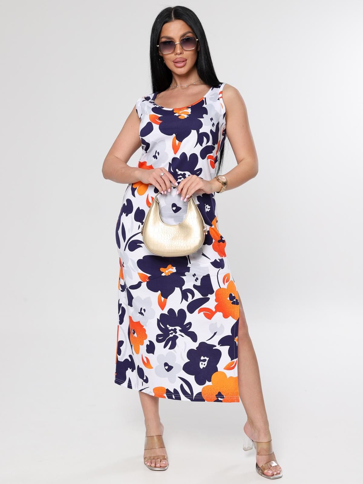 Платье трикотажное без рукавов Iv-capriz(фото3)