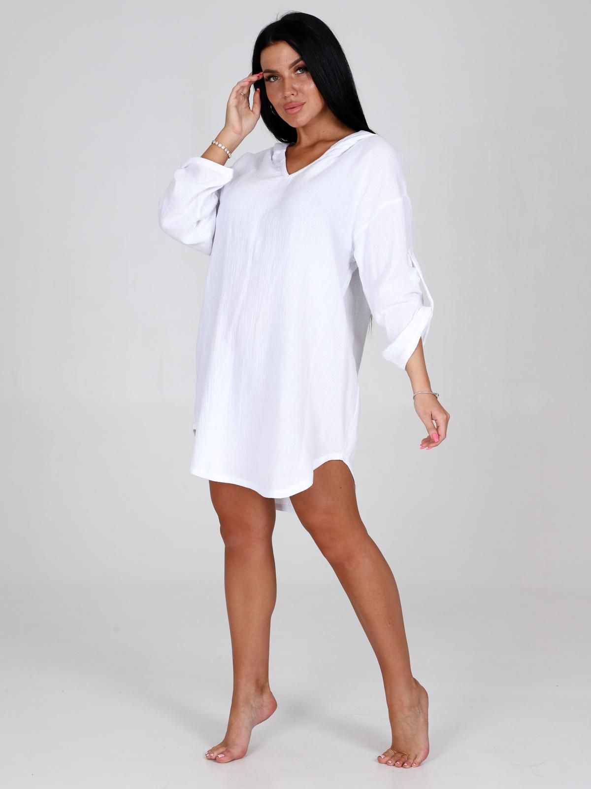 Туника белая из муслина Iv-capriz(фото4)