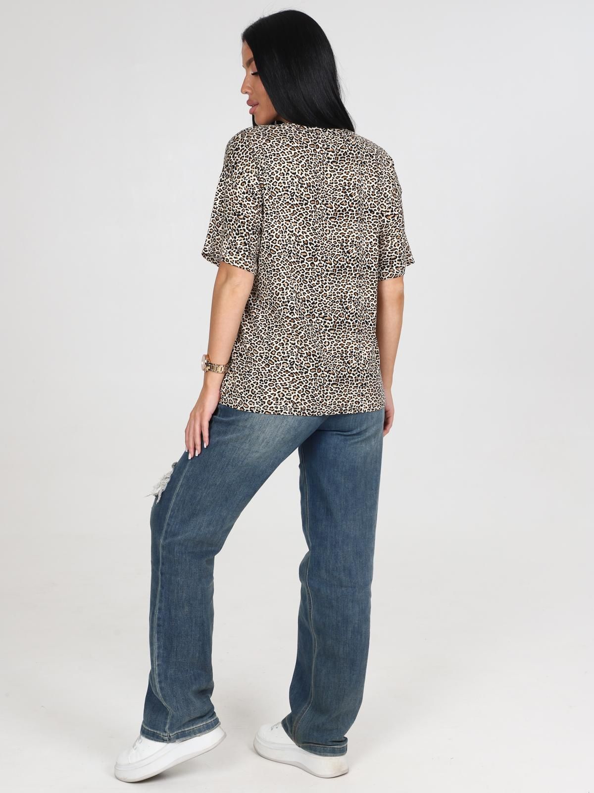 Футболка трикотажная с принтом Iv-capriz(фото7)