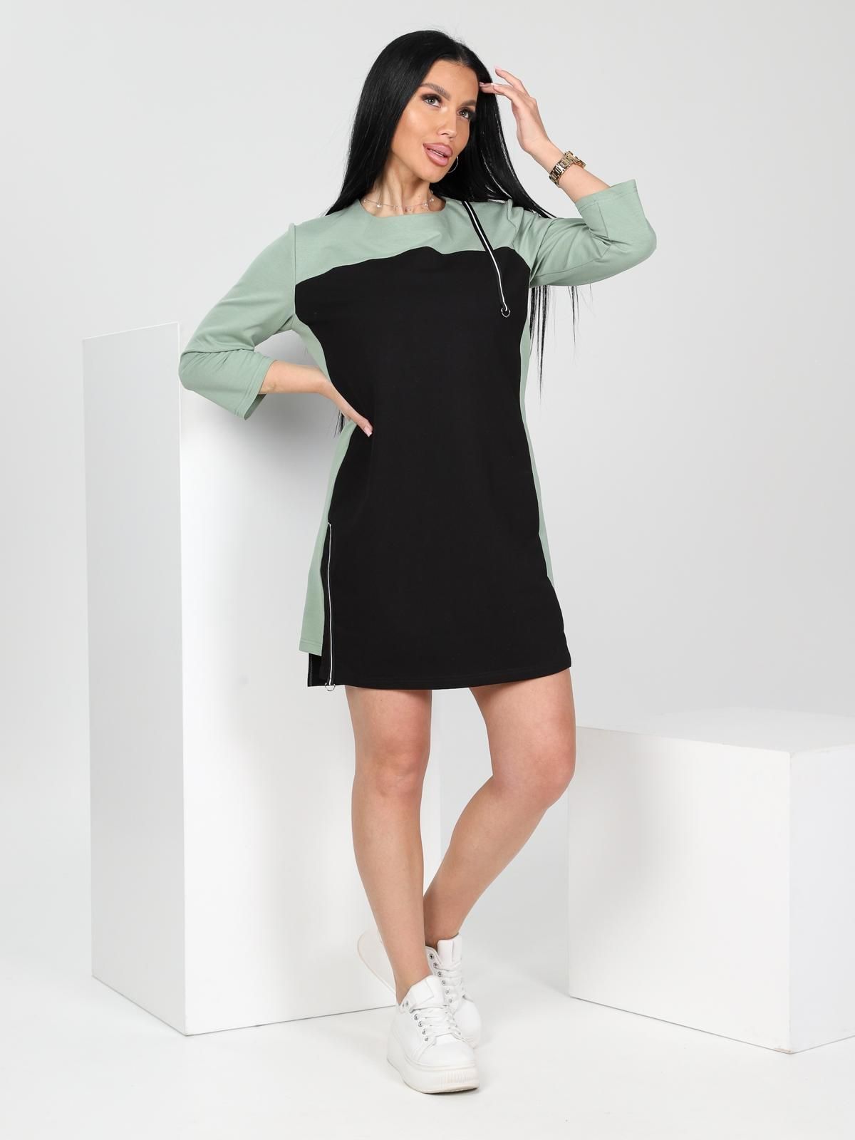 Платье короткое в спортивном стиле Iv-capriz(фото3)