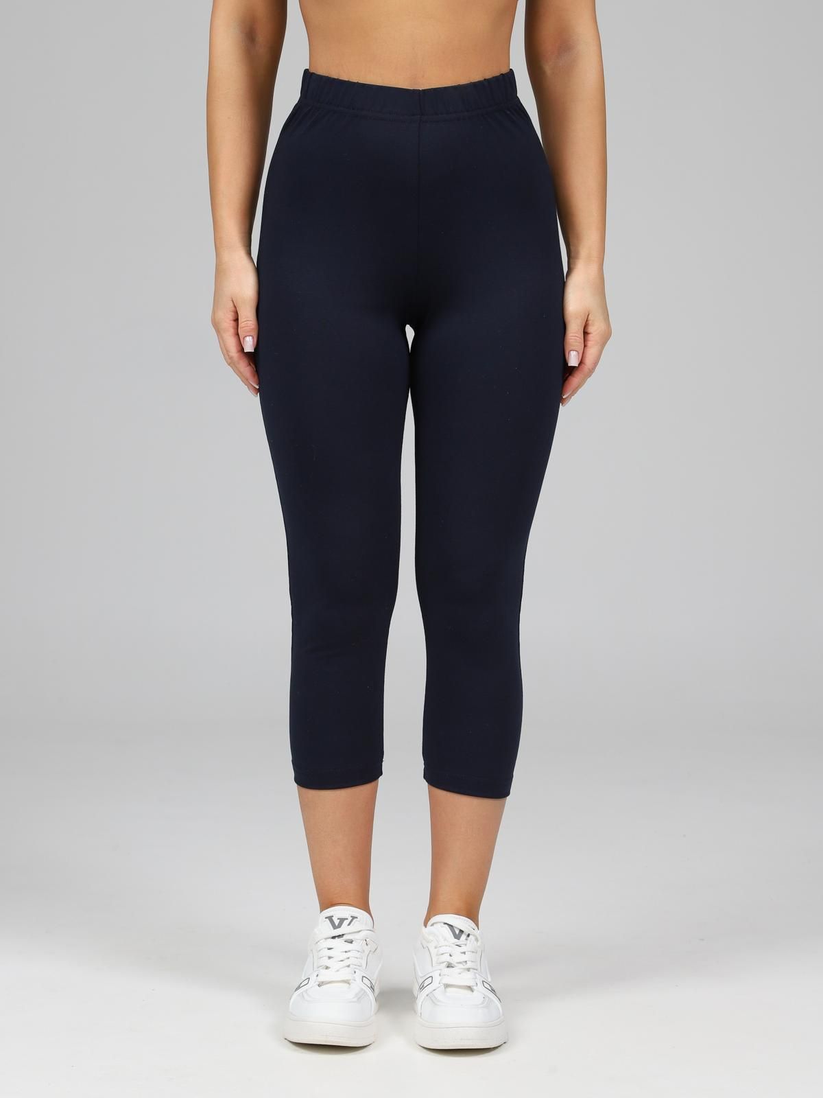 Бриджи трикотажные в чернильном цвете Iv-capriz(фото3)