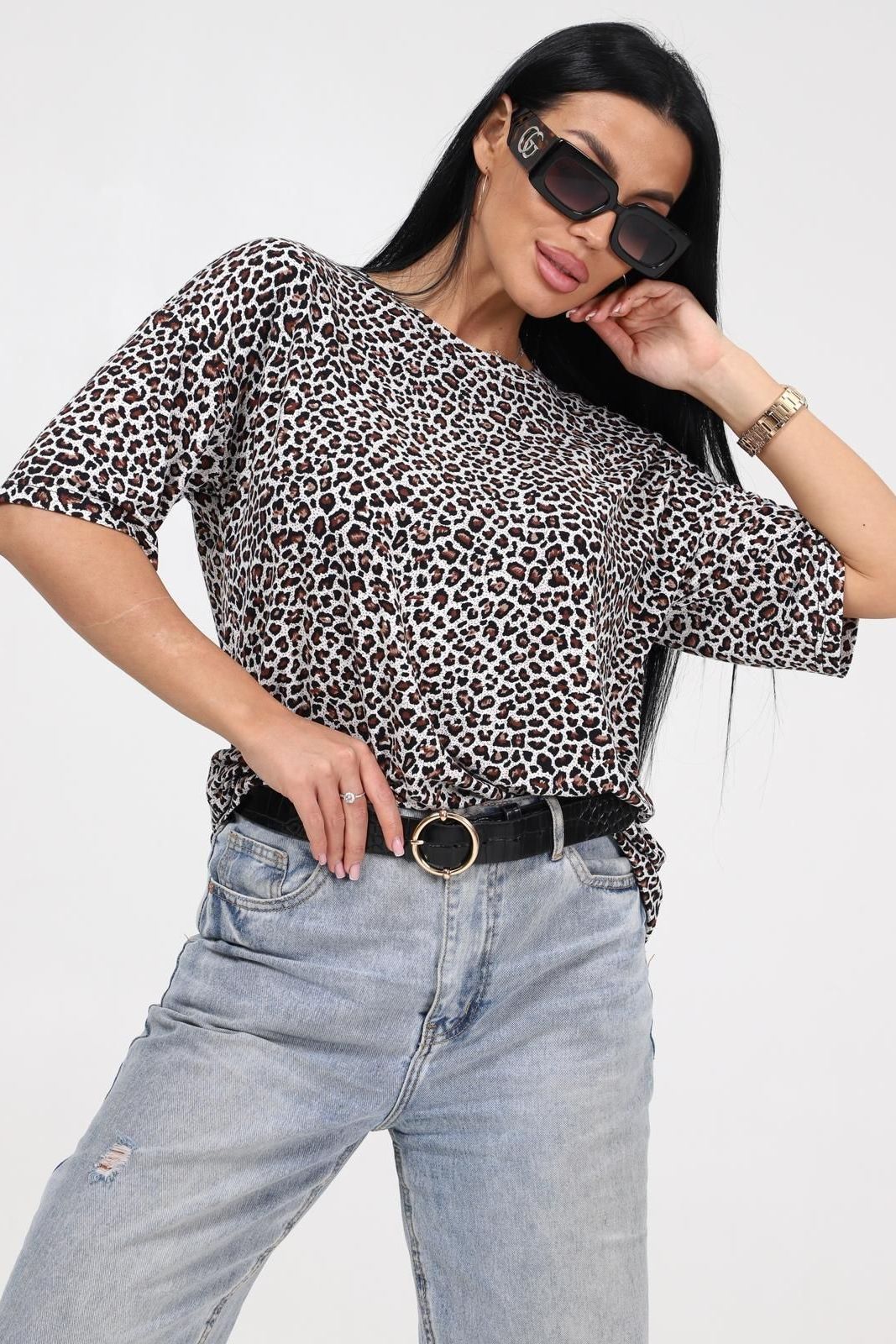 Футболка трикотажная с принтом Iv-capriz