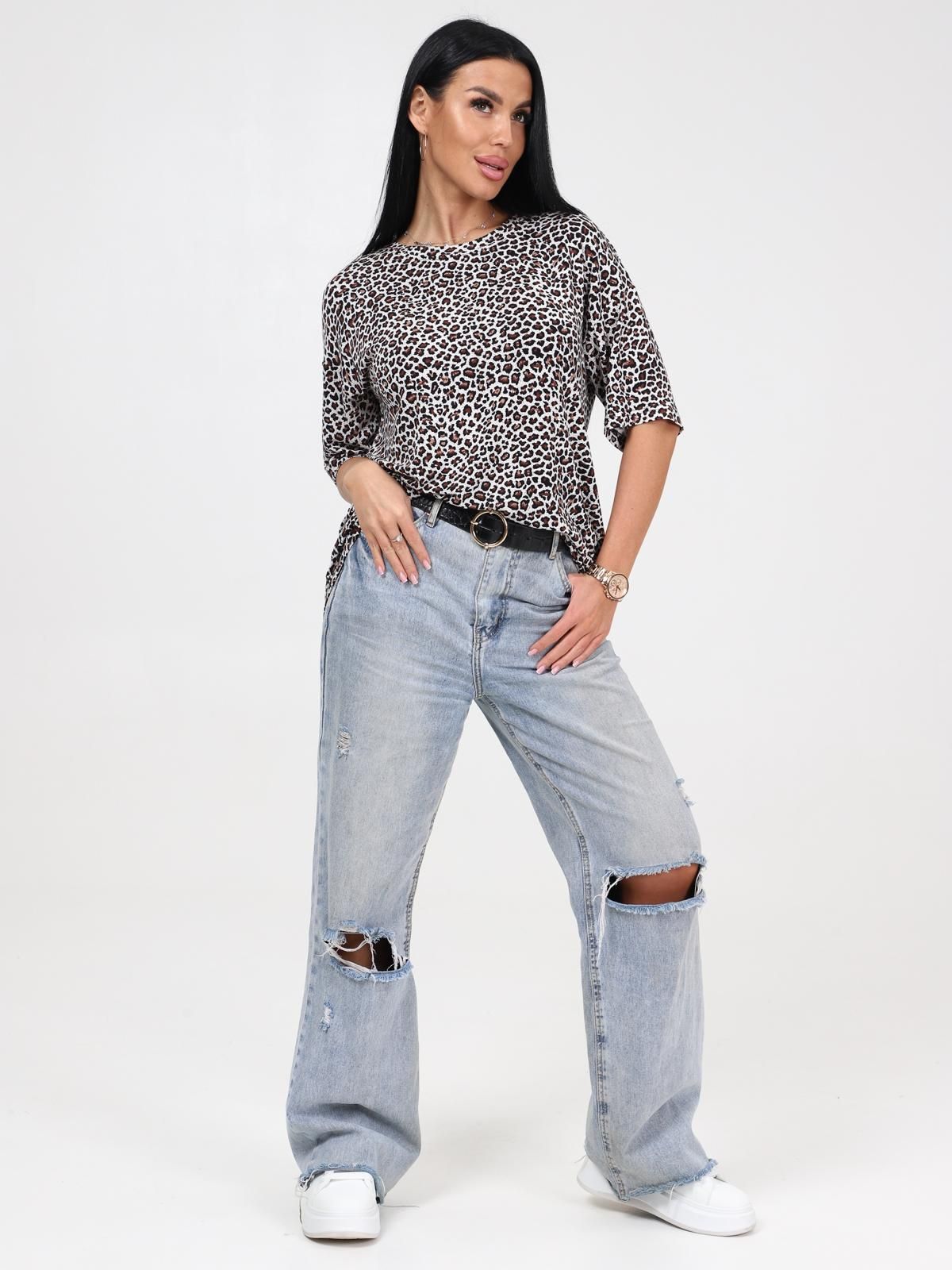 Футболка трикотажная с принтом Iv-capriz(фото2)