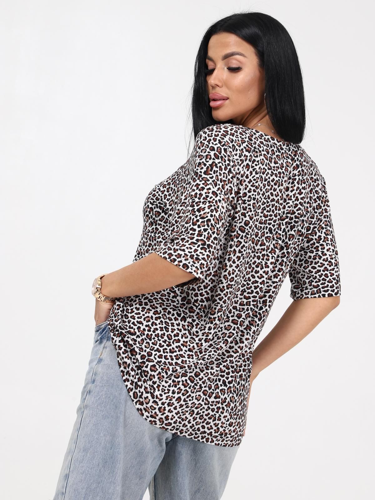 Футболка трикотажная с принтом Iv-capriz(фото6)