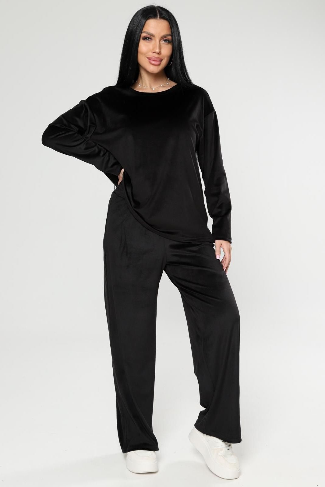 Костюм велюровый с брюками Iv-capriz