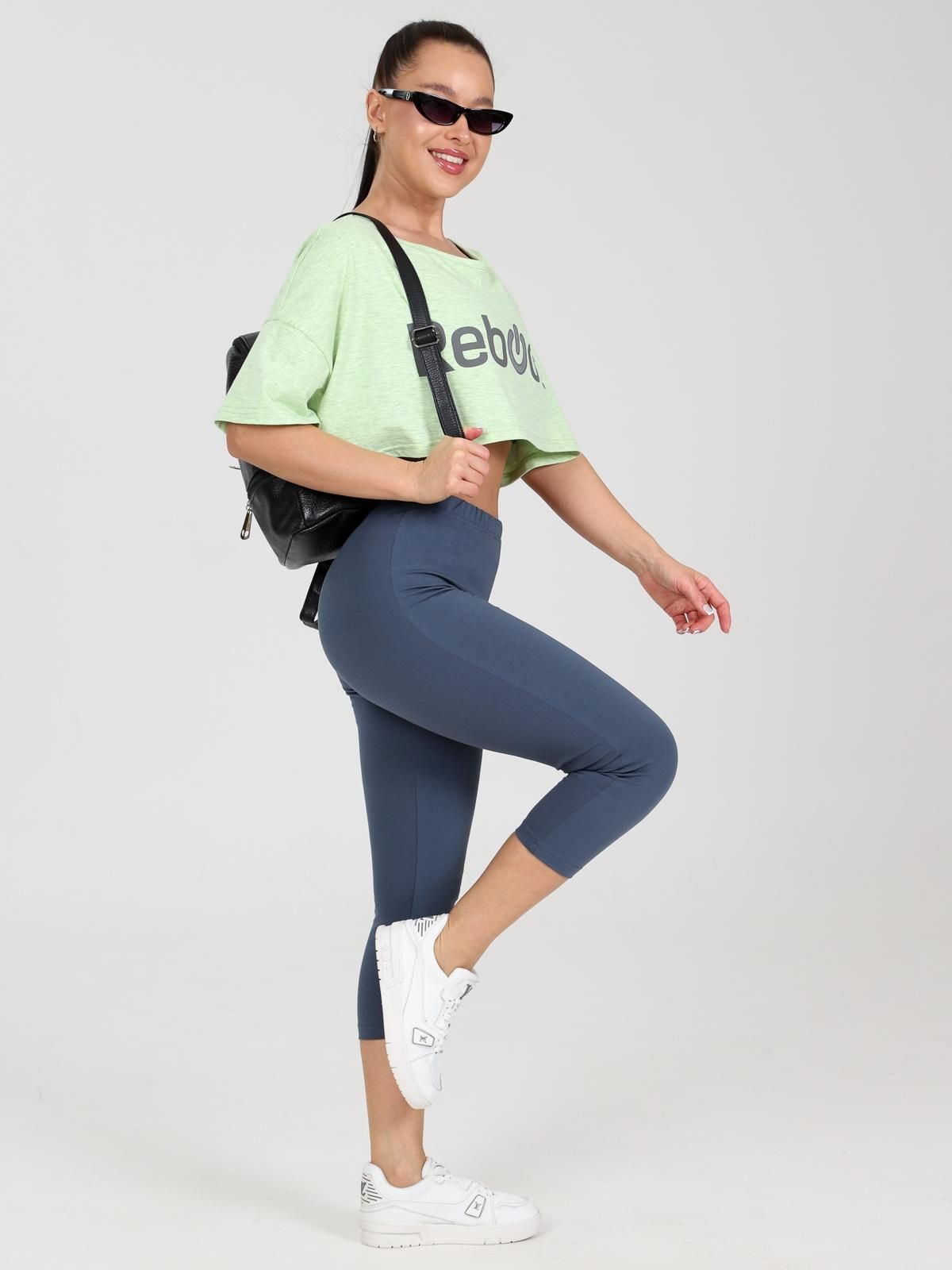 Бриджи трикотажные в сером цвете Iv-capriz(фото2)