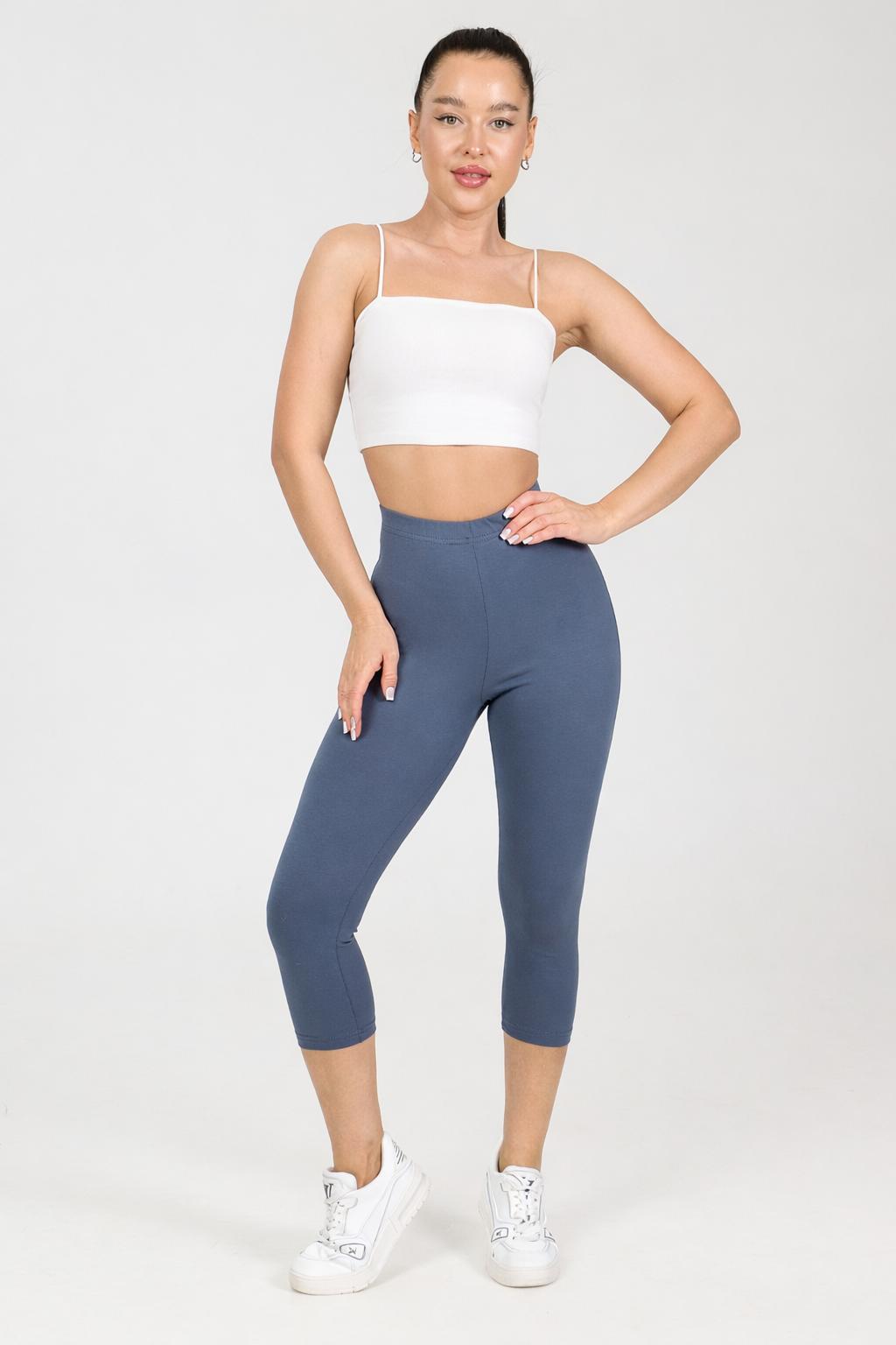 Бриджи трикотажные в сером цвете Iv-capriz(фото6)