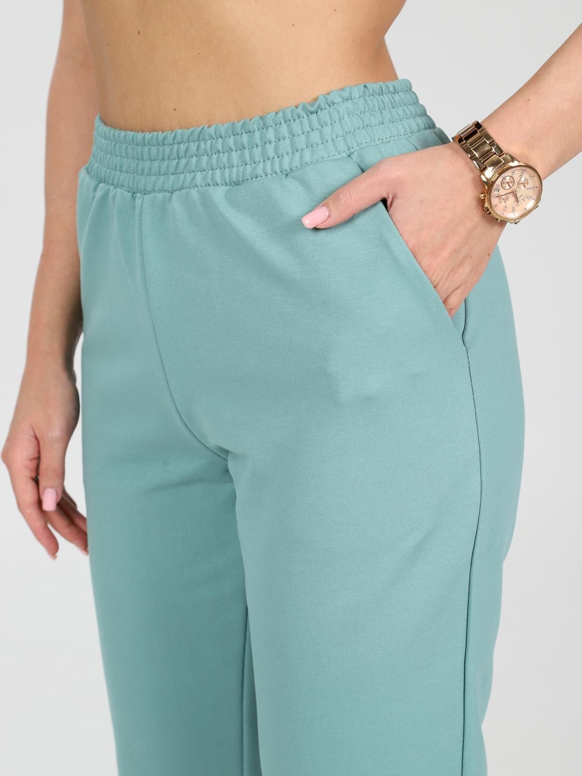 Бриджи трикотажные в фисташковом цвете Iv-capriz(фото5)