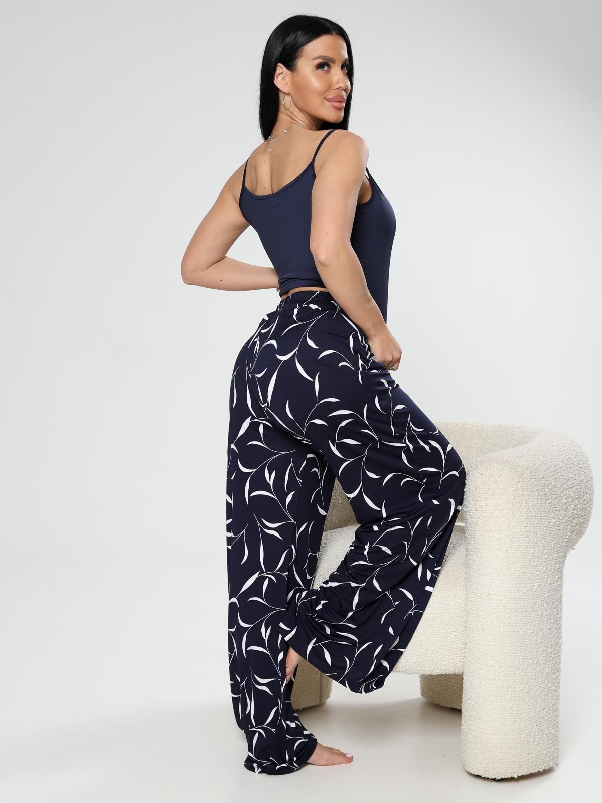 Брюки повседневные с принтом Iv-capriz(фото8)