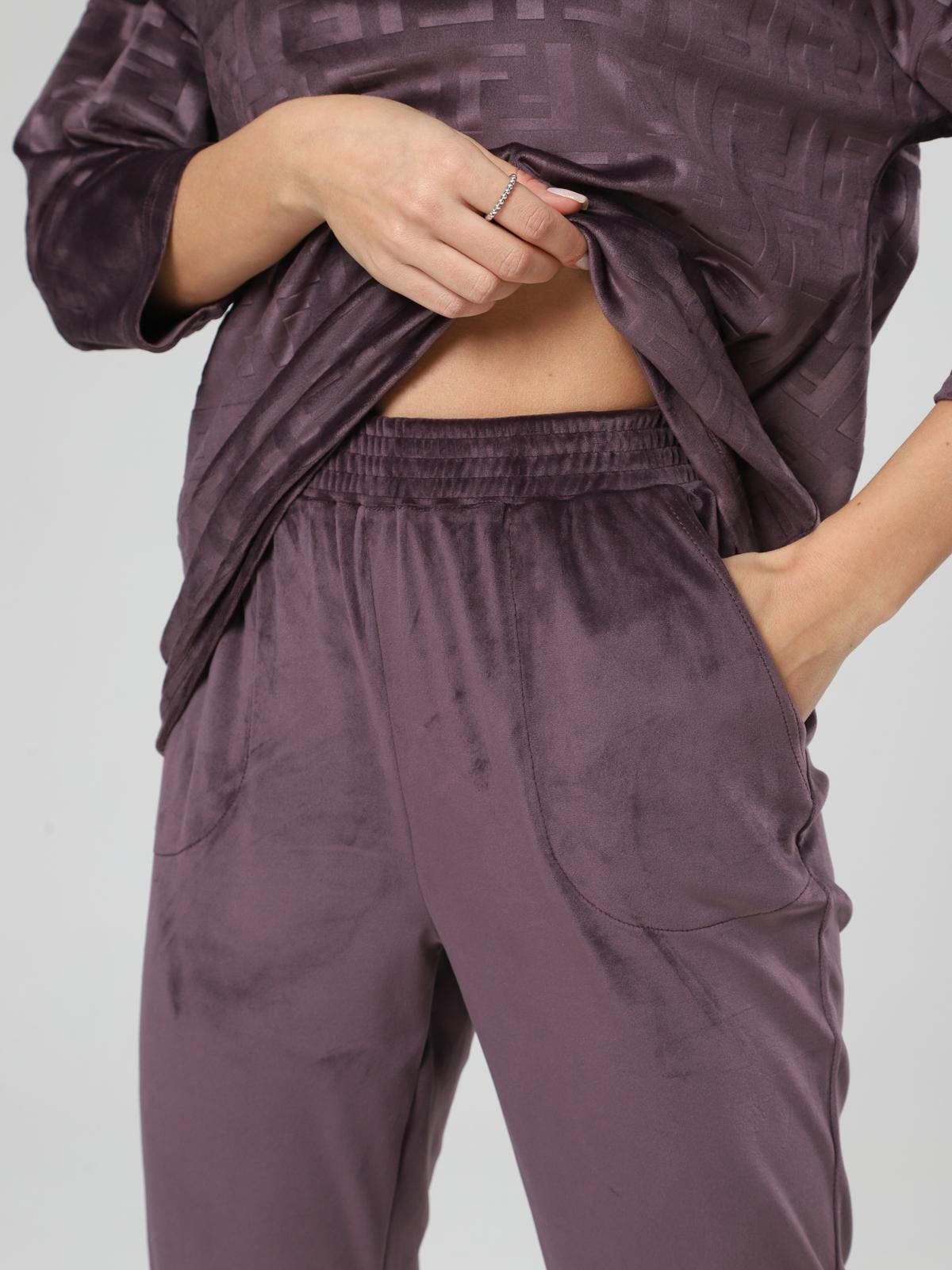 Костюм велюровый с брюками Iv-capriz(фото5)