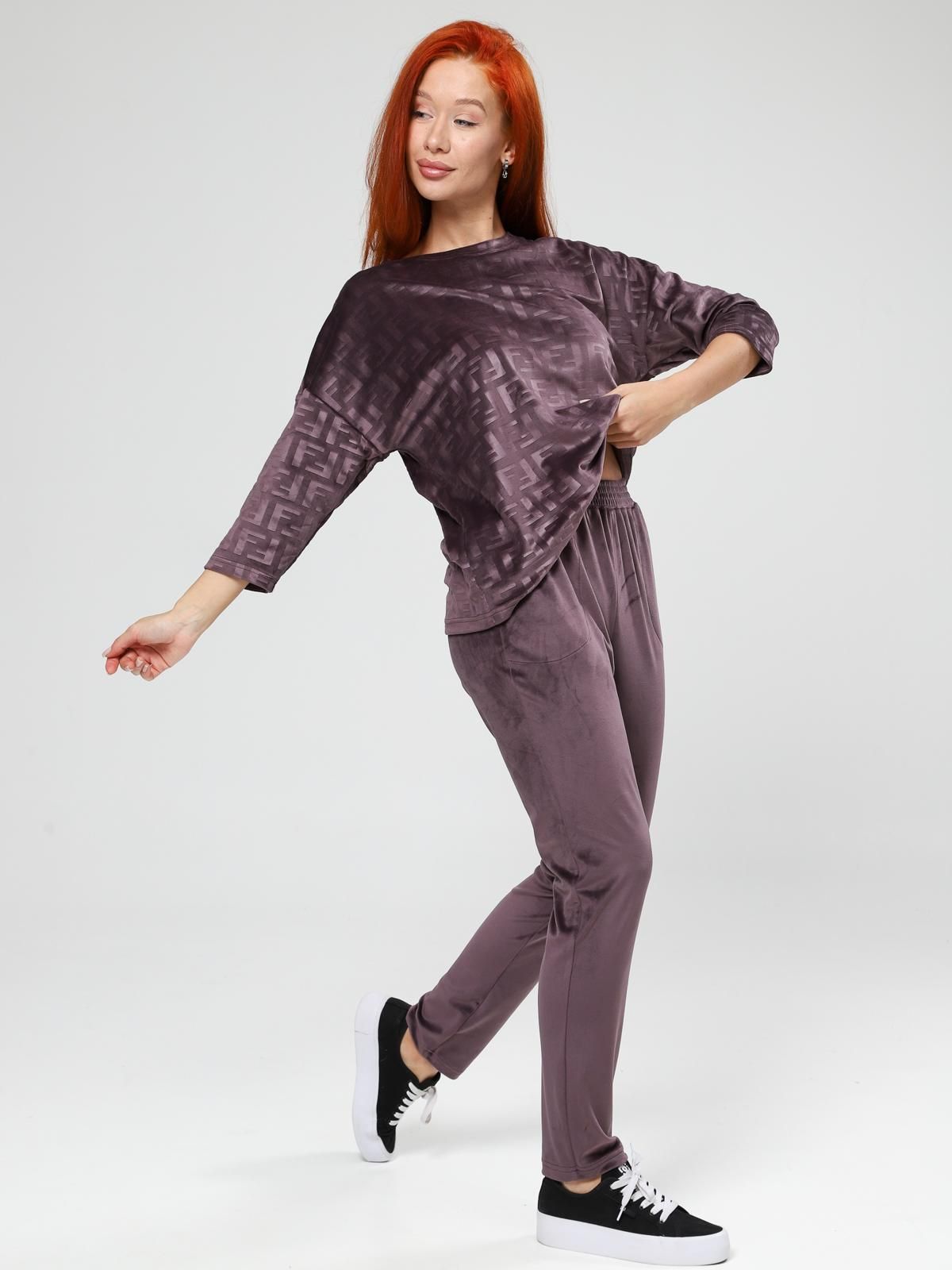 Костюм велюровый с брюками Iv-capriz(фото6)