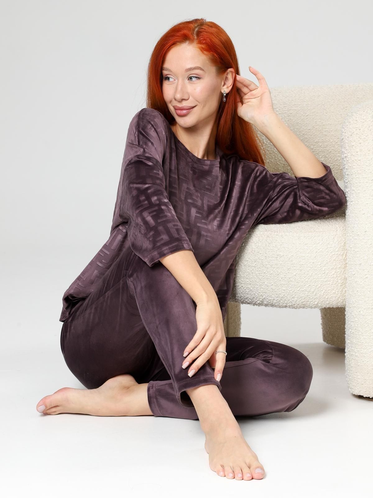 Костюм велюровый с брюками Iv-capriz(фото7)