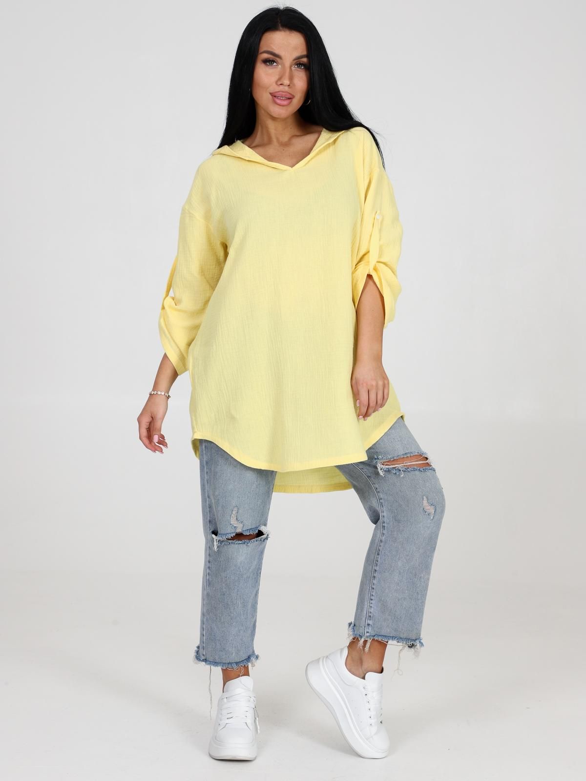 Туника из муслина в жёлтом цвете Iv-capriz(фото5)