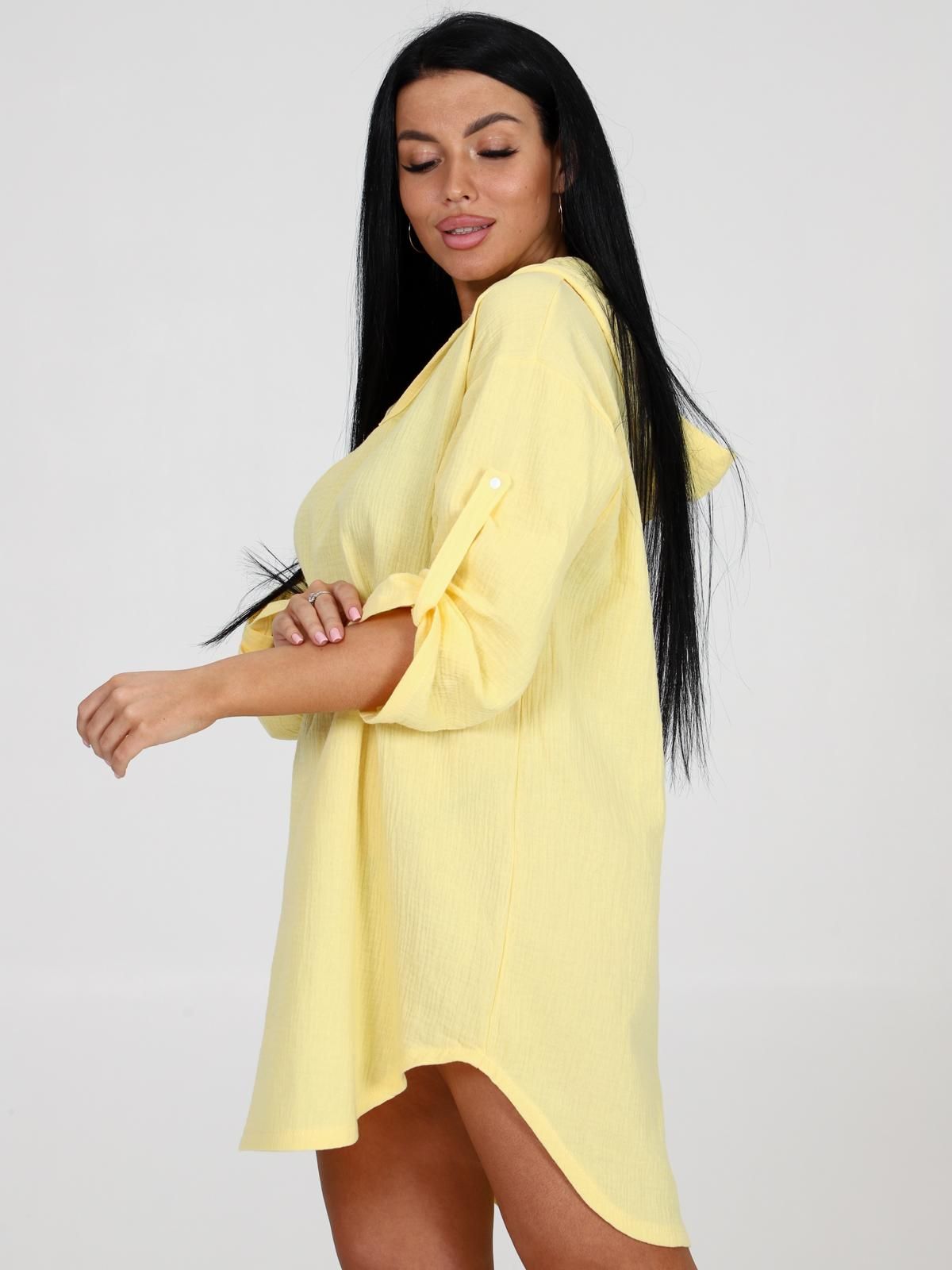 Туника из муслина в жёлтом цвете Iv-capriz(фото6)