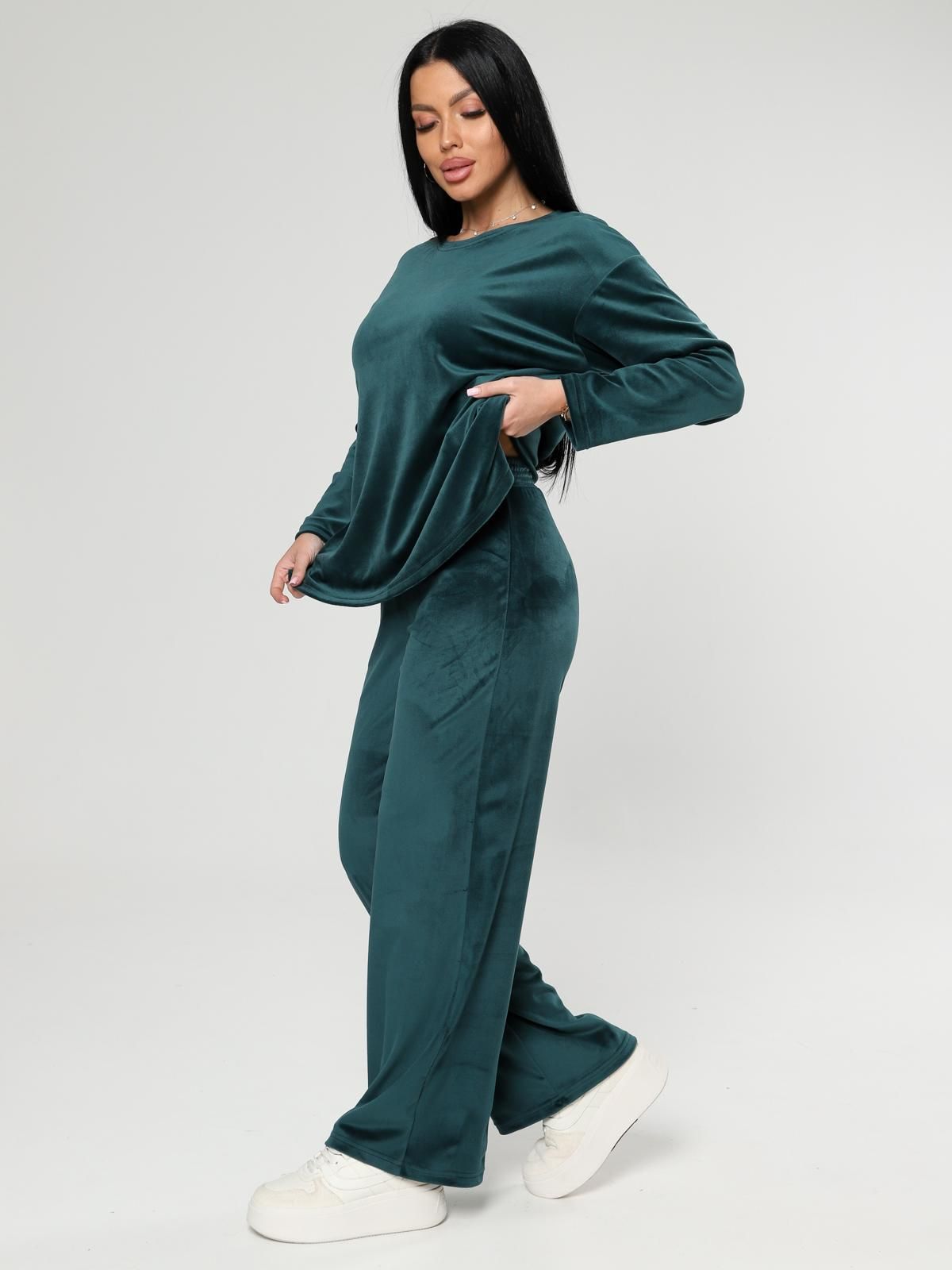 Костюм велюровый с брюками Iv-capriz(фото6)