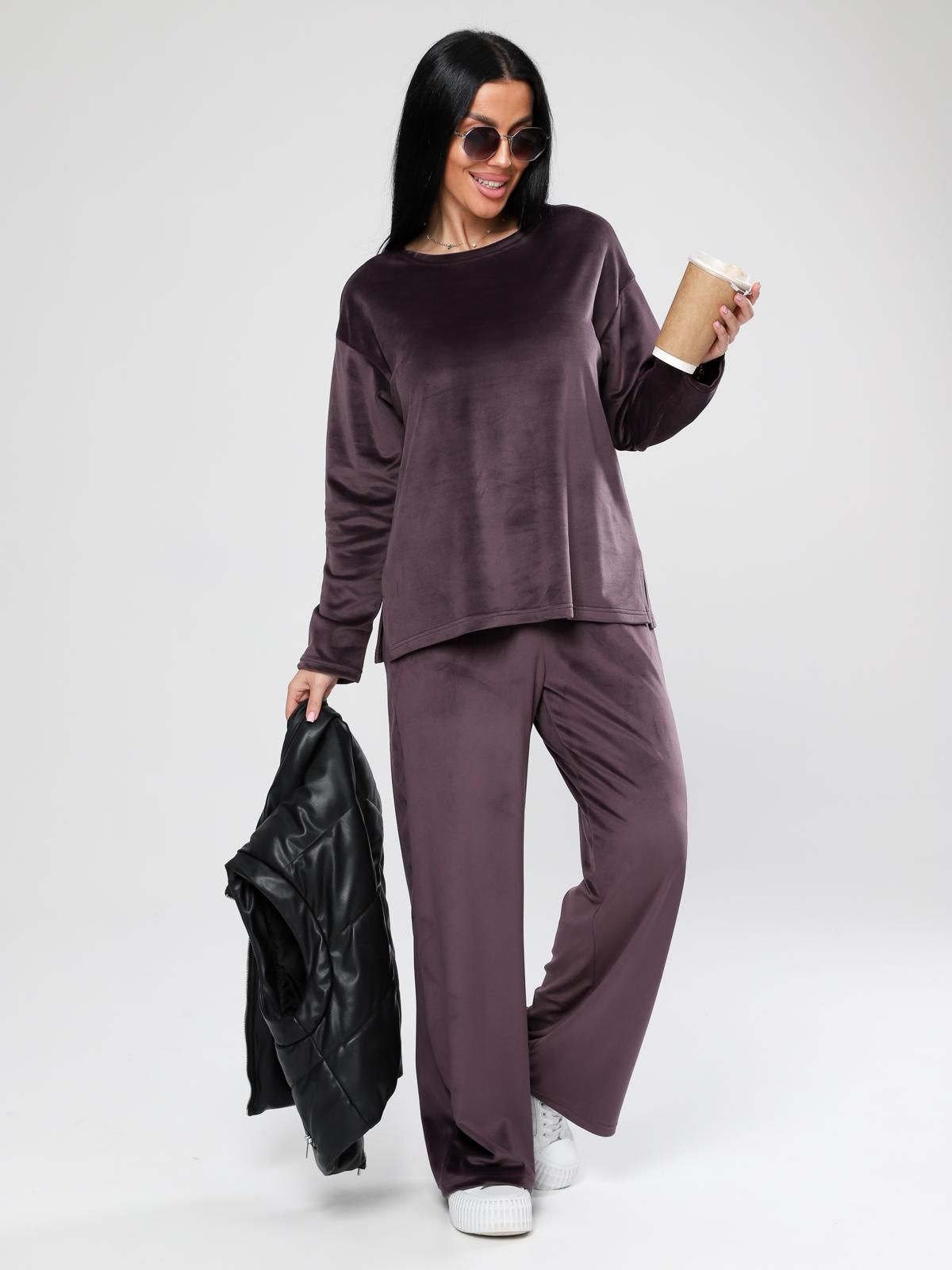 Костюм велюровый с брюками Iv-capriz(фото2)