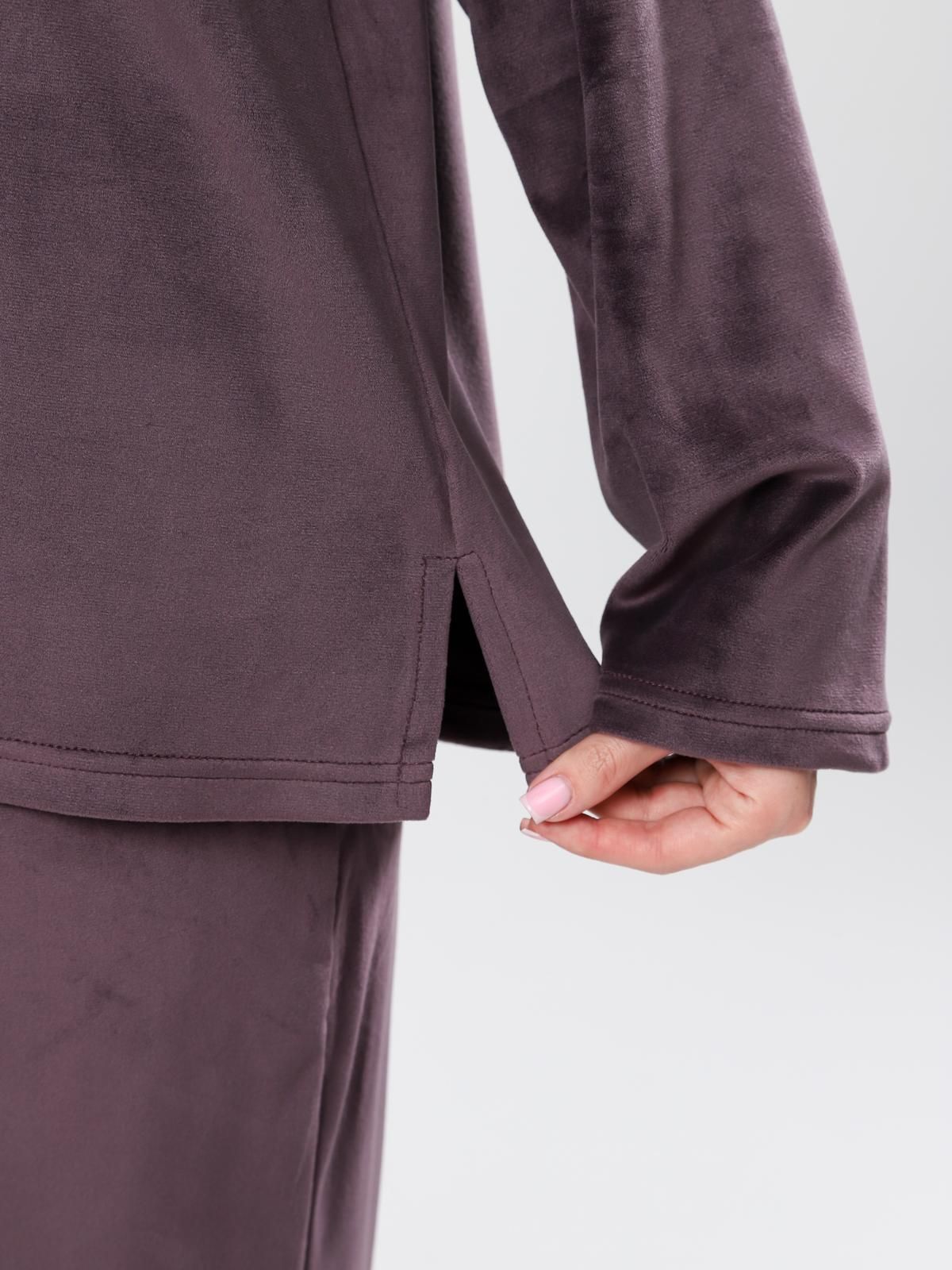 Костюм велюровый с брюками Iv-capriz(фото4)