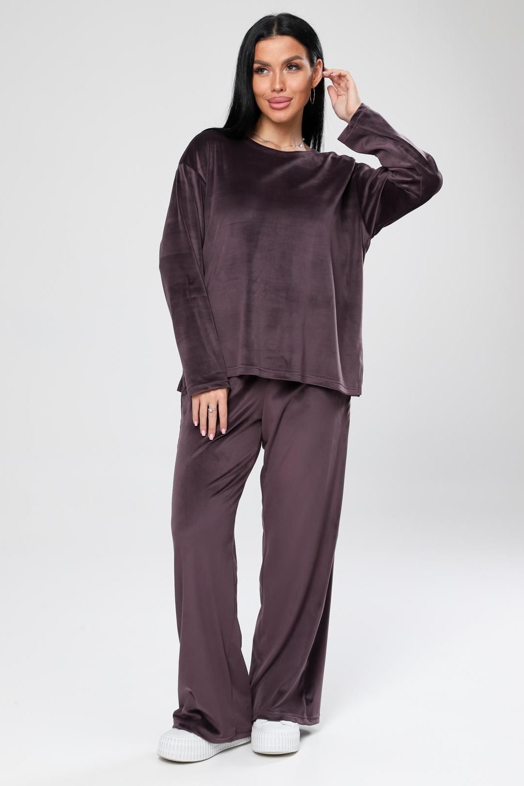 Костюм велюровый с брюками Iv-capriz