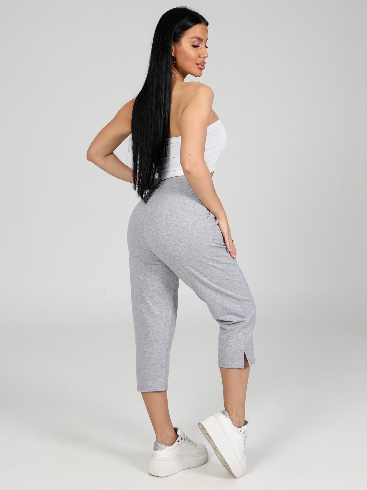 Бриджи трикотажные серого цвета Iv-capriz(фото7)