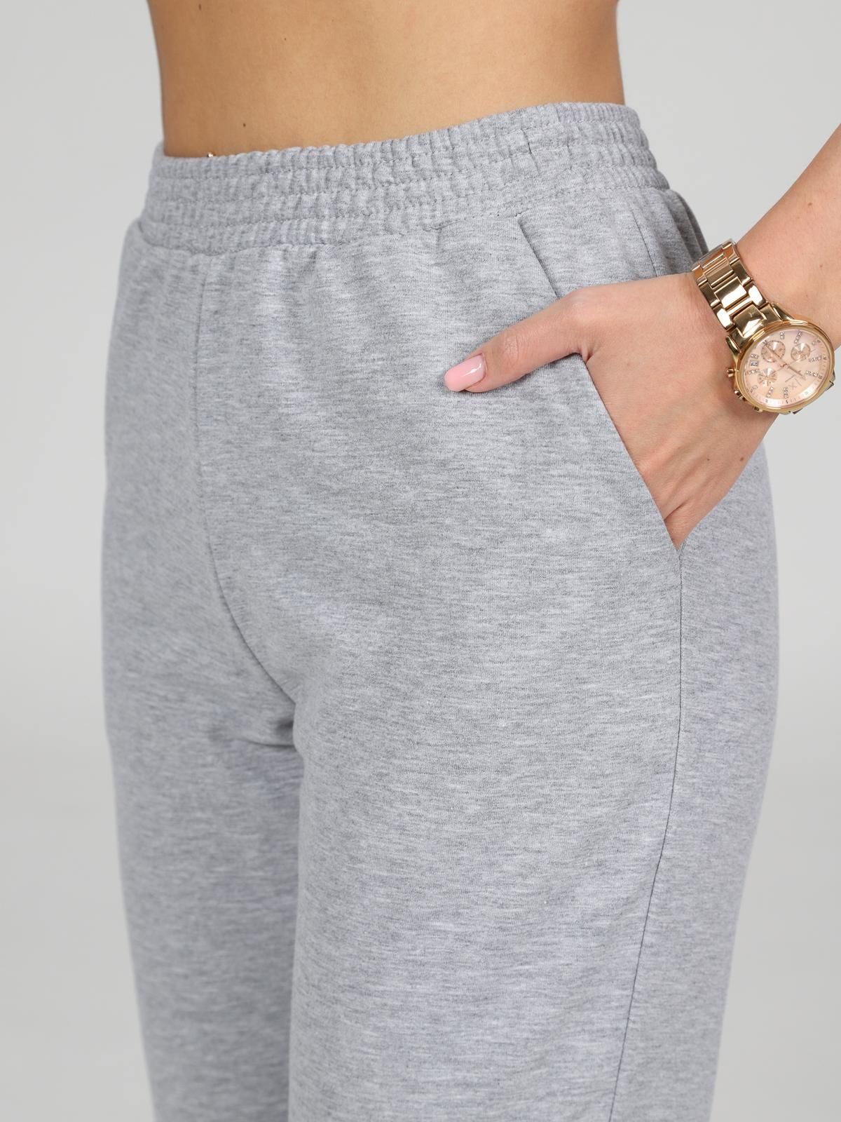 Бриджи трикотажные серого цвета Iv-capriz(фото6)