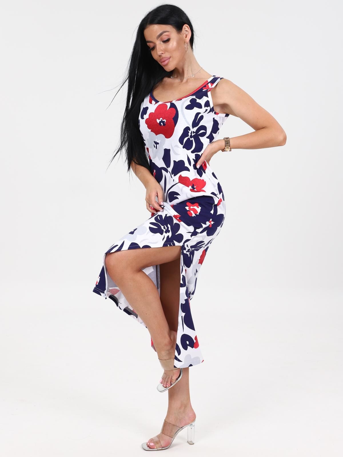 Платье трикотажное без рукавов Iv-capriz(фото8)