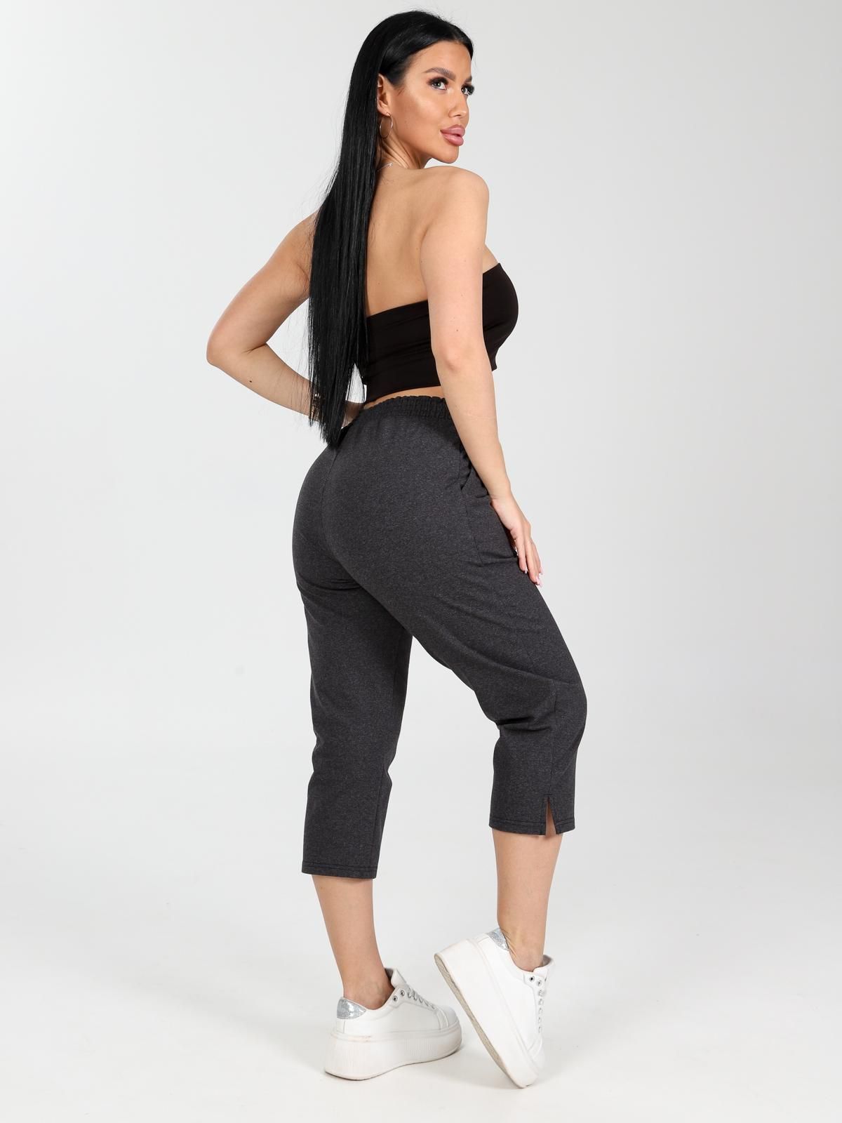 Бриджи трикотажные цвета антрацит Iv-capriz(фото6)