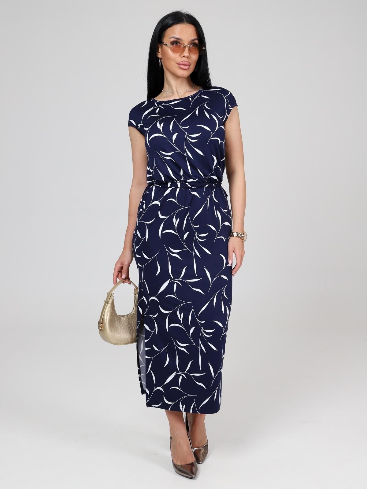 Платье трикотажное с поясом Iv-capriz(фото2)