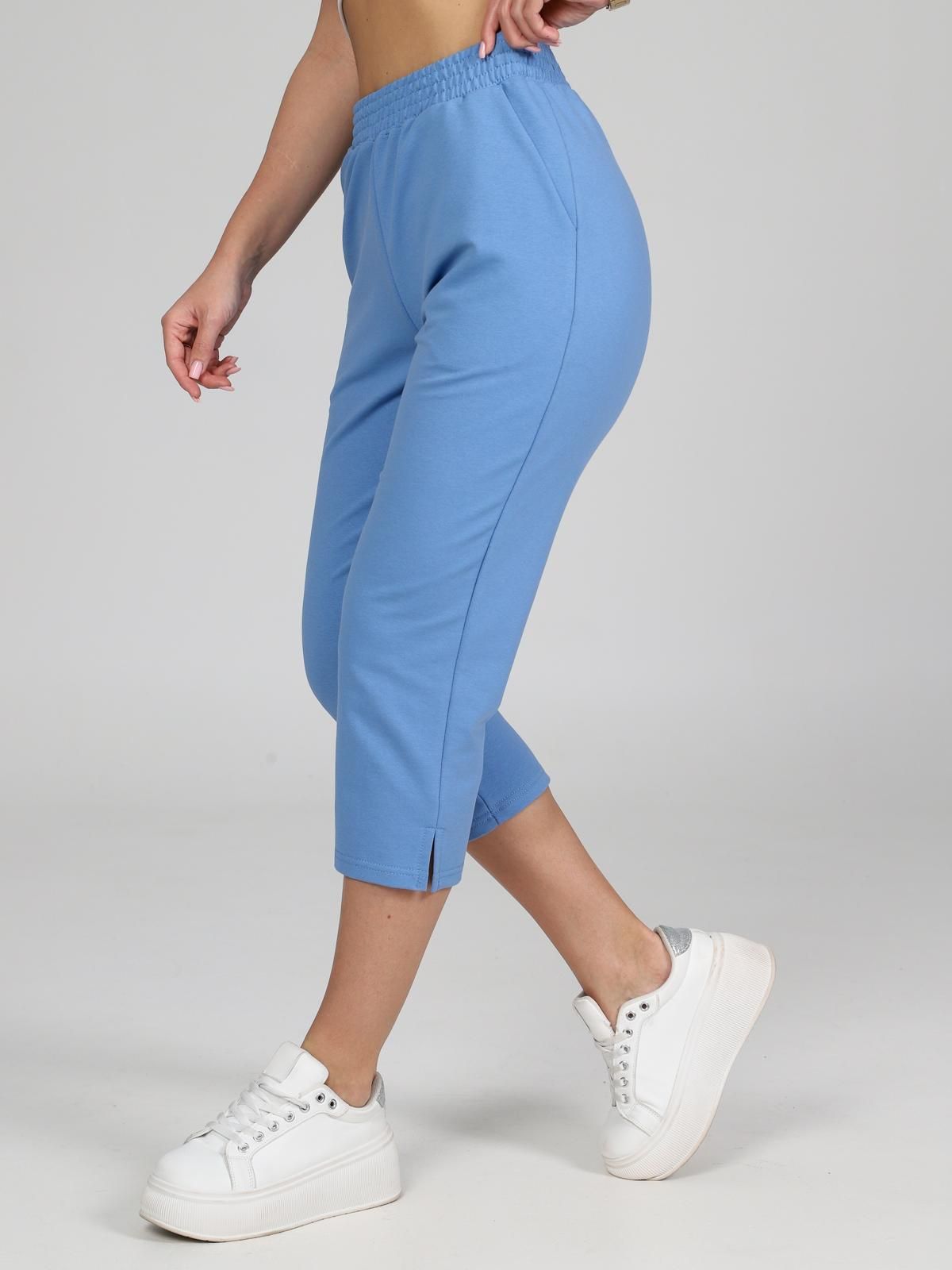 Бриджи трикотажные голубого цвета Iv-capriz(фото6)