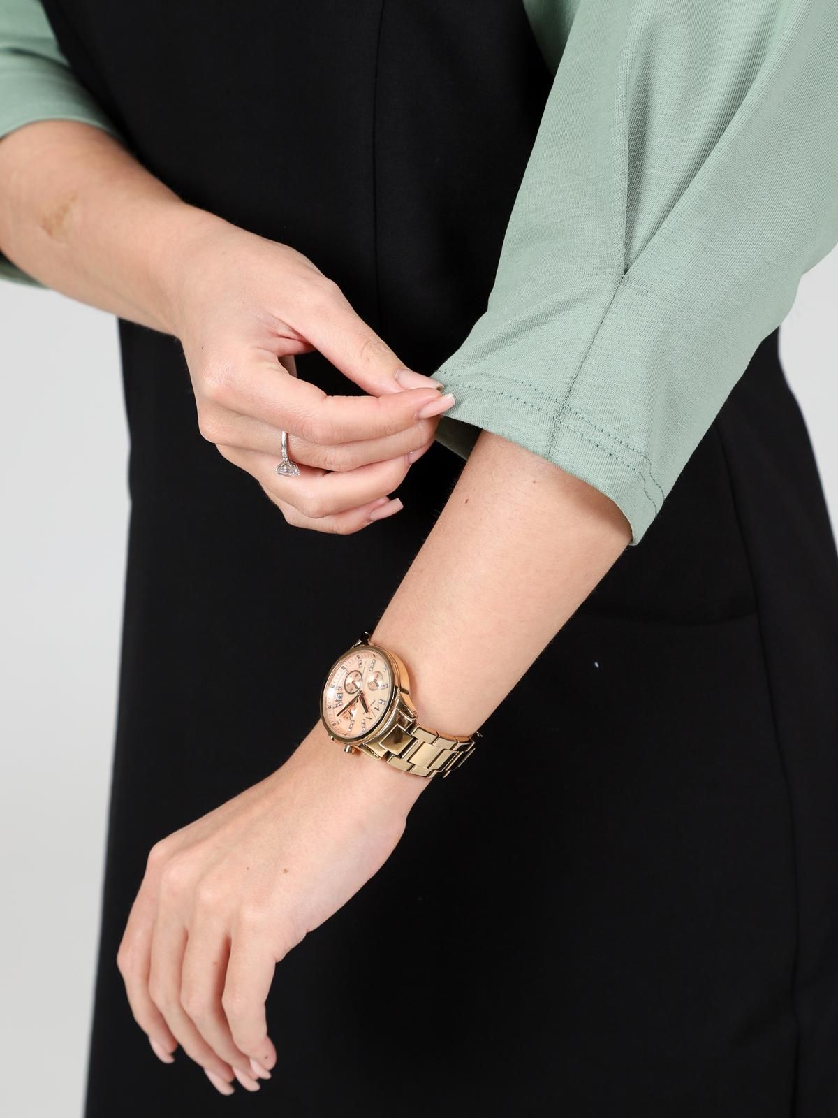 Платье чёрное из футера с карманами Iv-capriz(фото4)