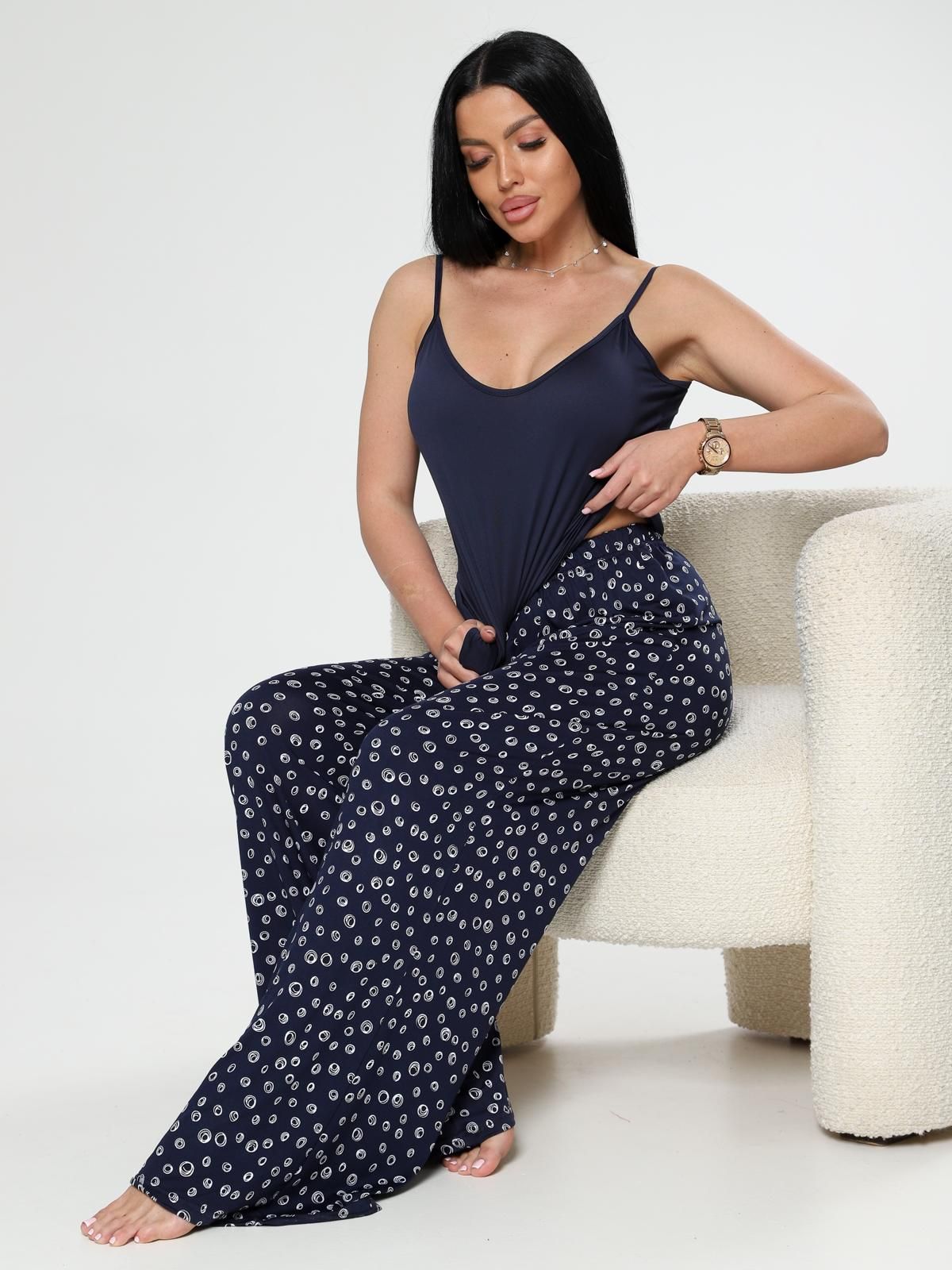 Брюки повседневные с принтом Iv-capriz(фото3)