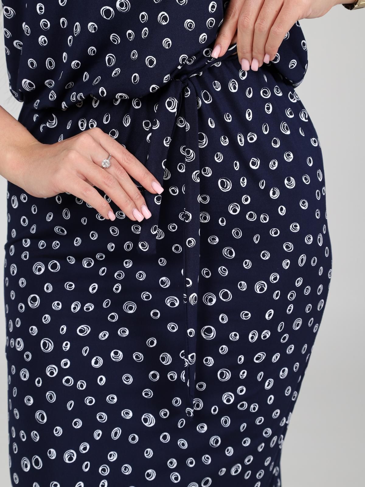 Платье трикотажное с принтом Iv-capriz(фото6)