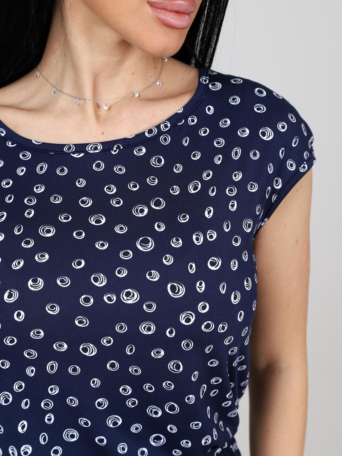 Платье трикотажное с поясом Iv-capriz(фото4)