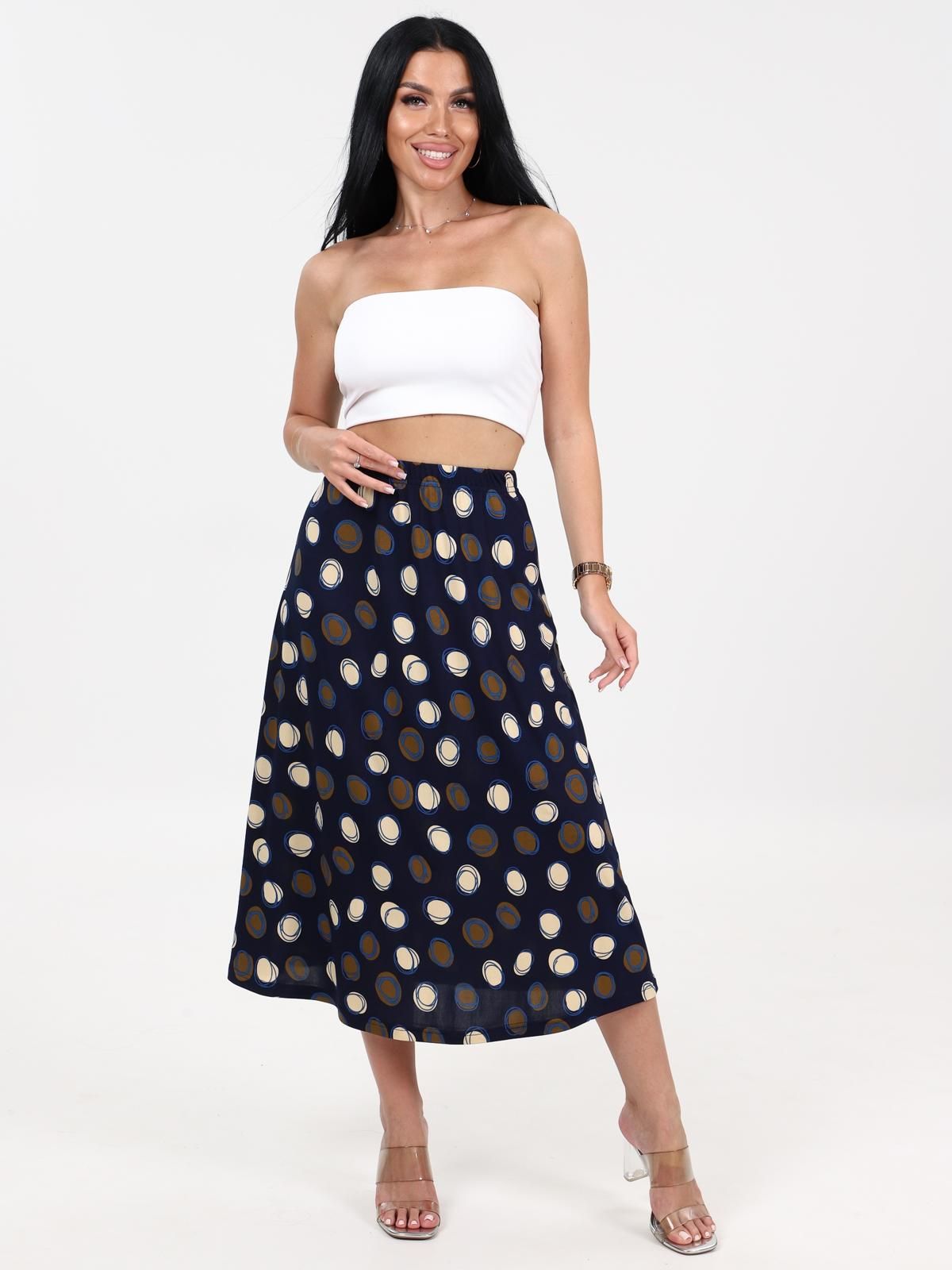 Юбка трикотажная с принтом Iv-capriz(фото6)