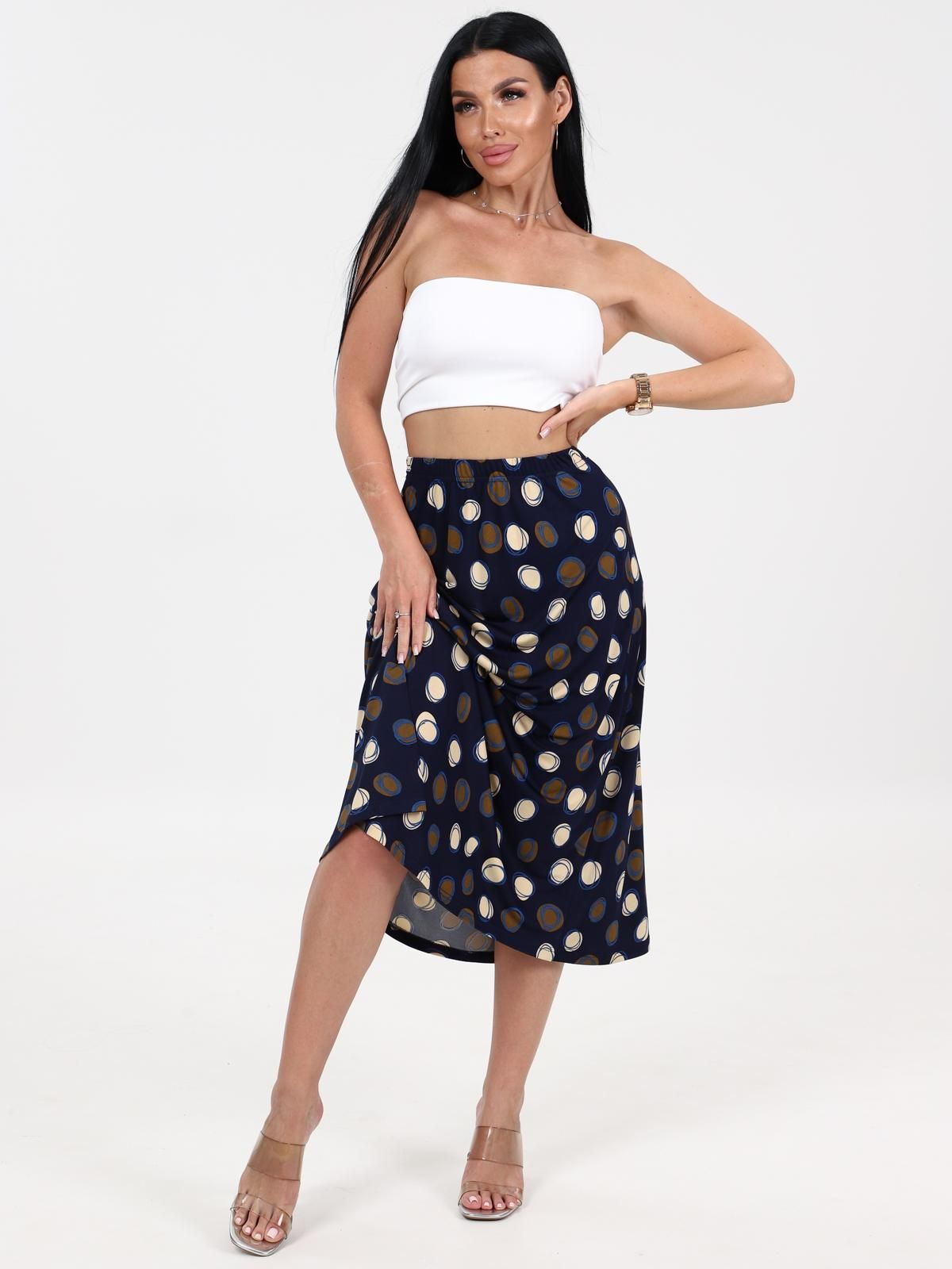 Юбка трикотажная с принтом Iv-capriz(фото2)