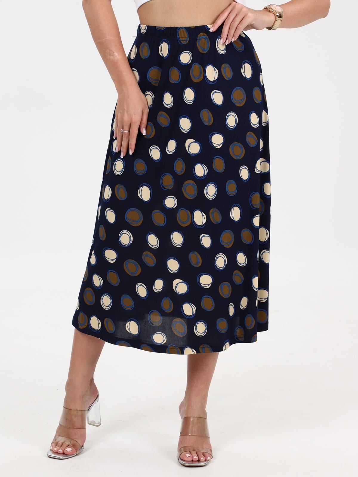 Юбка трикотажная с принтом Iv-capriz(фото3)