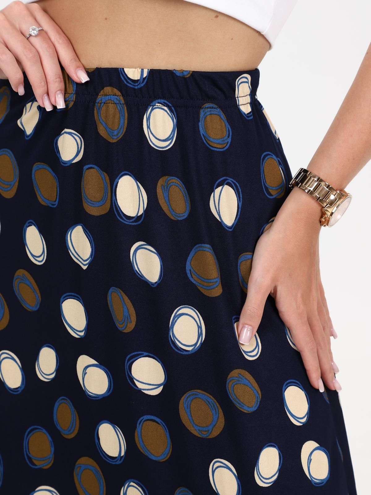 Юбка трикотажная с принтом Iv-capriz(фото5)