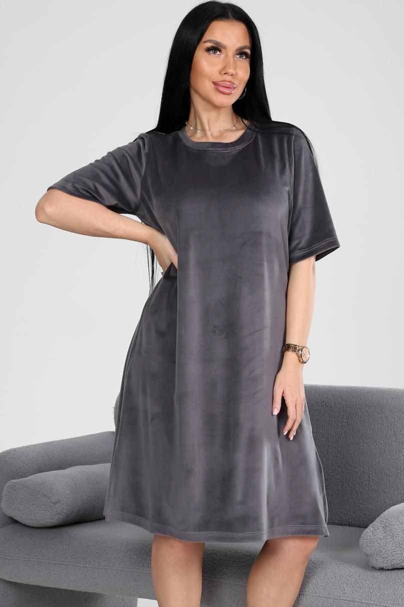 Платье домашнее из велюра Iv-capriz